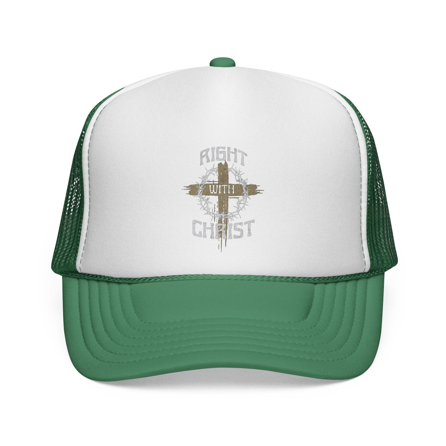 Right with Christ trucker cap