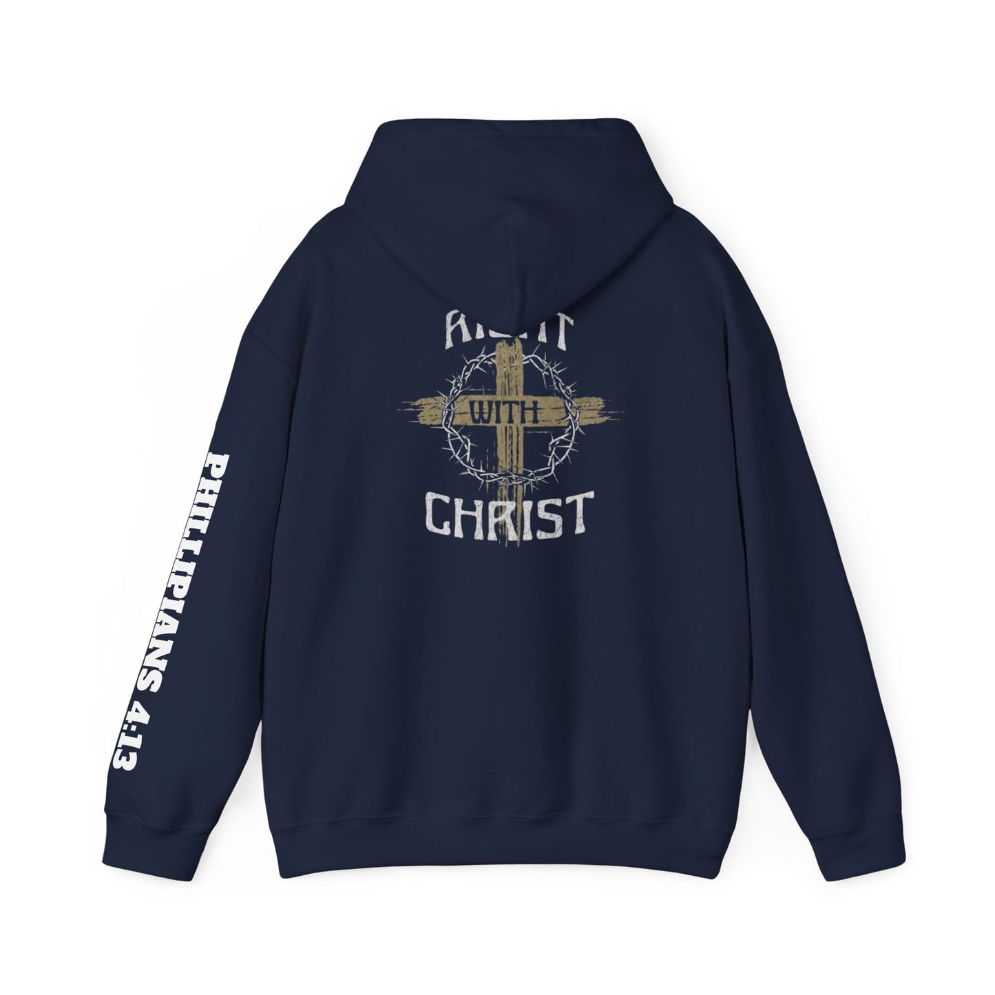 Christian Unisex Hoodie - Right with Christ Design