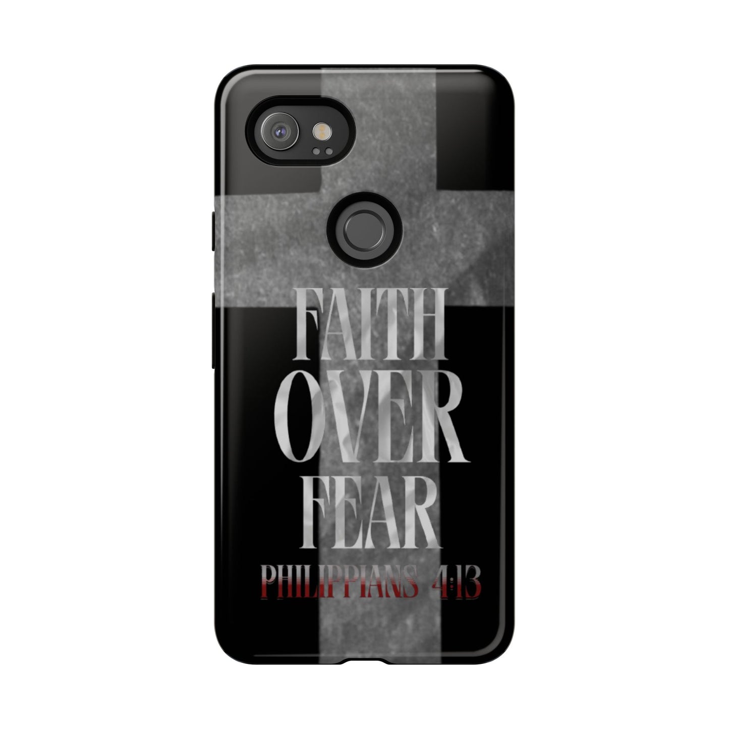 Phone Case - Faith Over Fear - Black