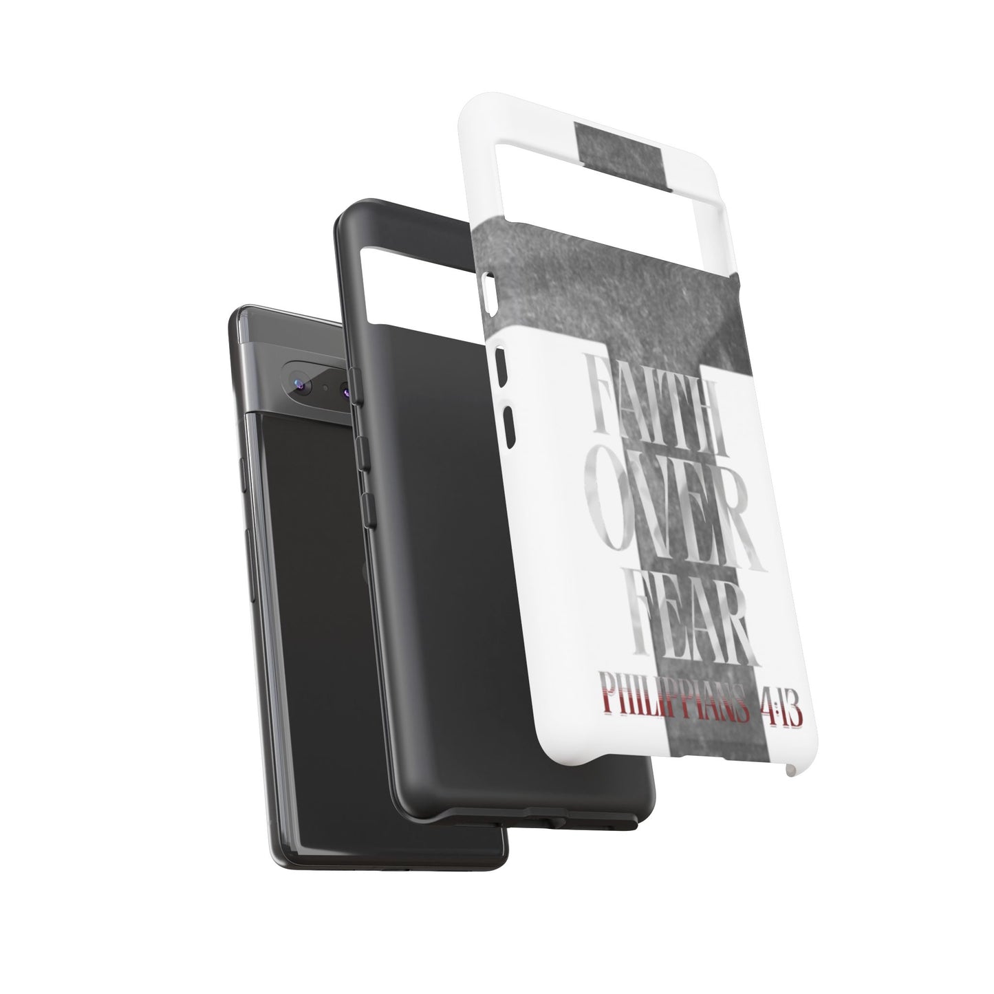 Phone Case - Faith Over Fear - White