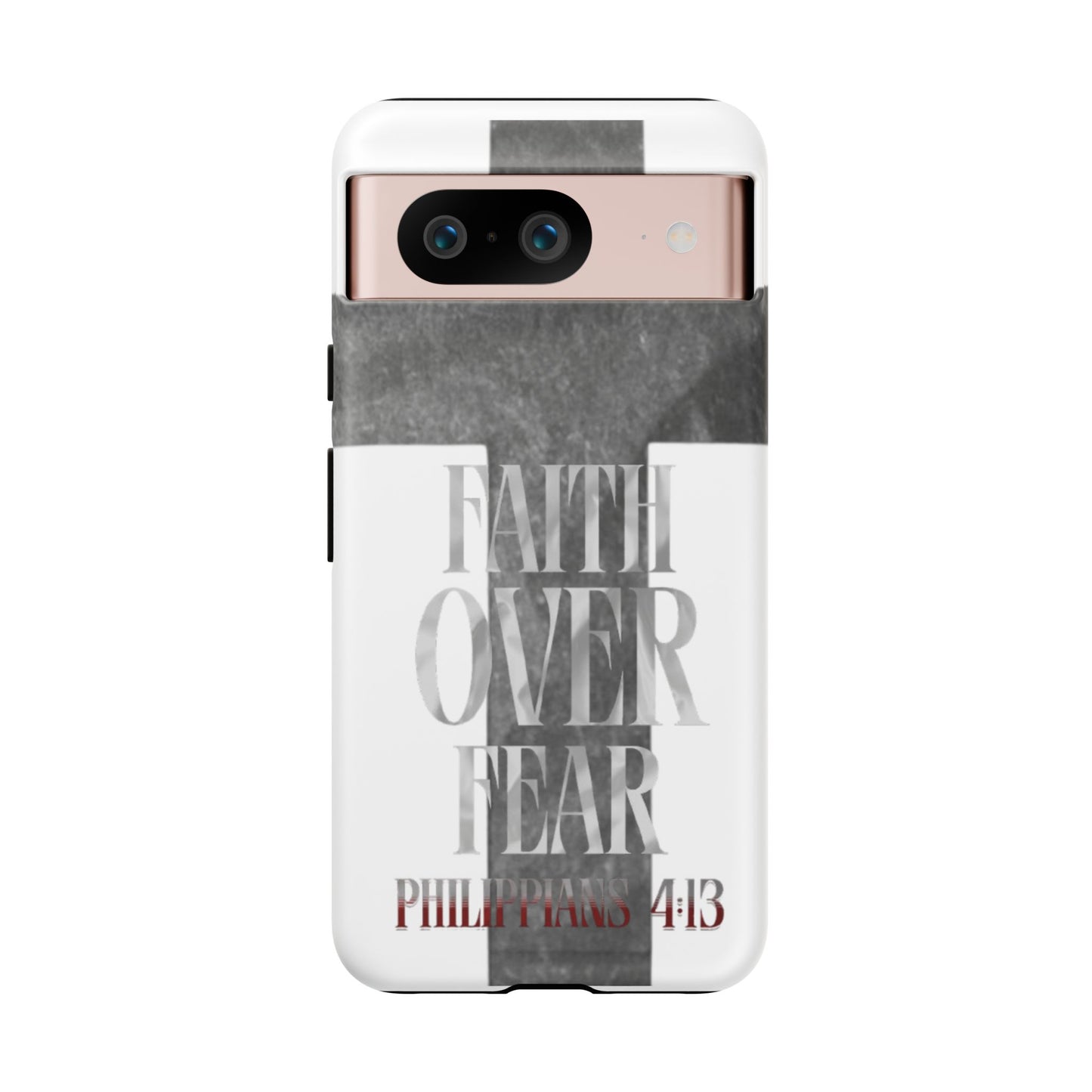 Phone Case - Faith Over Fear - White