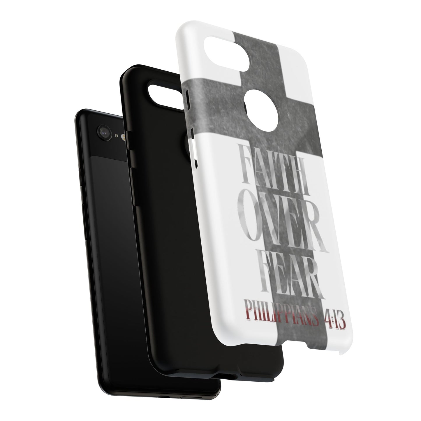 Phone Case - Faith Over Fear - White