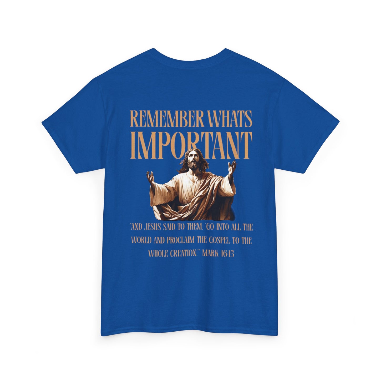Remember What's Important Unisex Tee