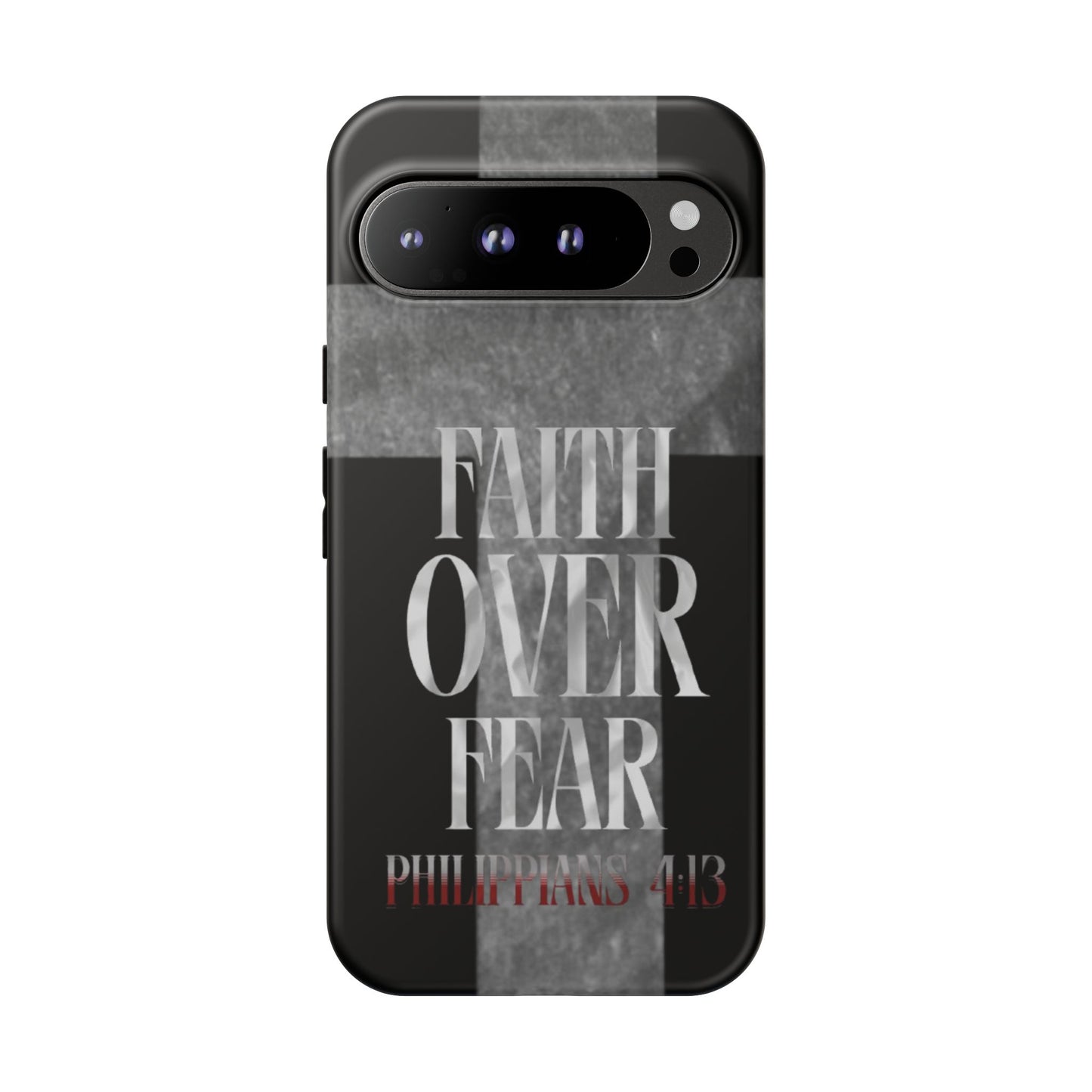 Phone Case - Faith Over Fear - Black