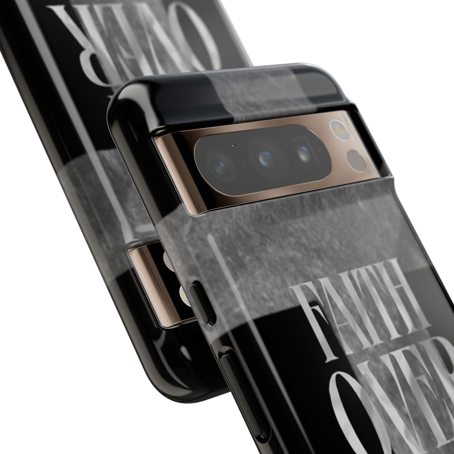 Phone Case - Faith Over Fear - Black