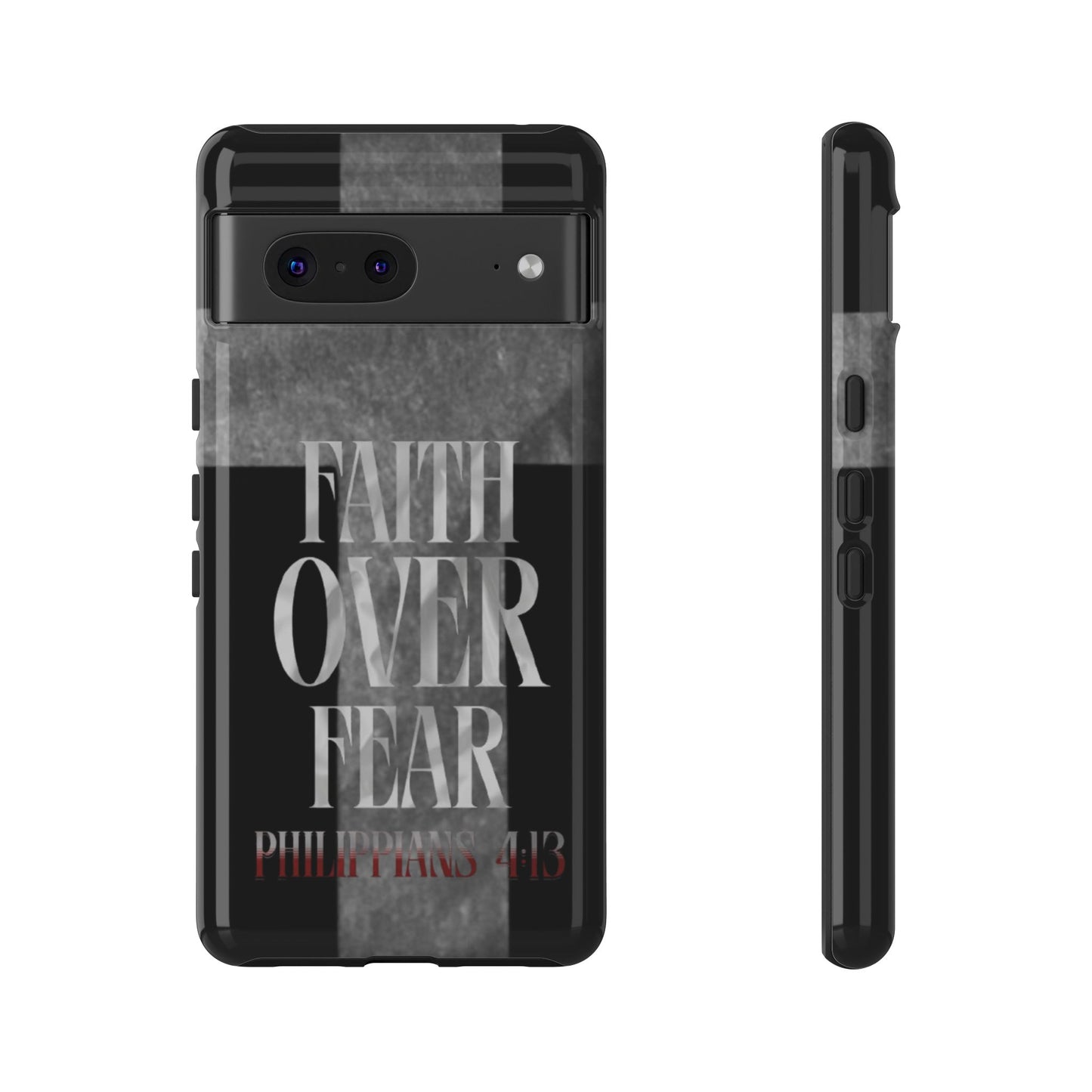 Phone Case - Faith Over Fear - Black