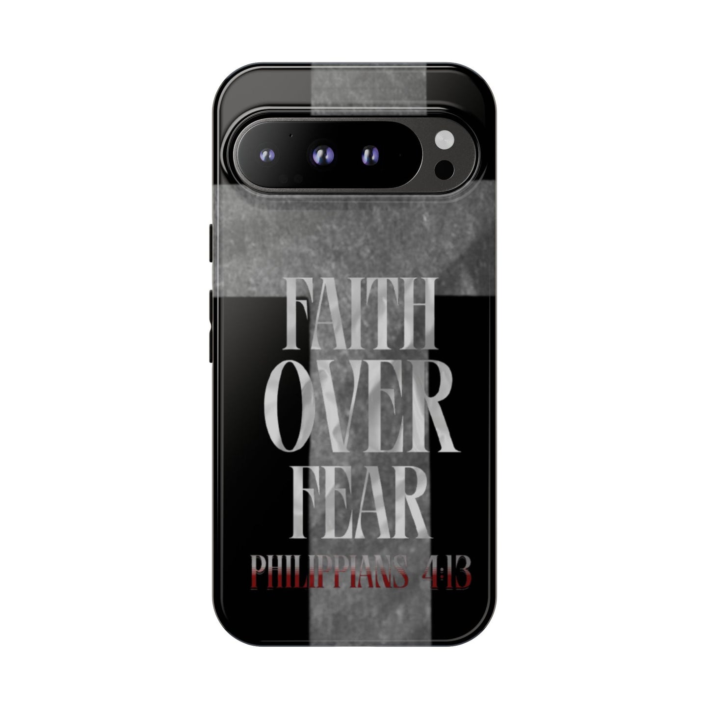 Phone Case - Faith Over Fear - Black