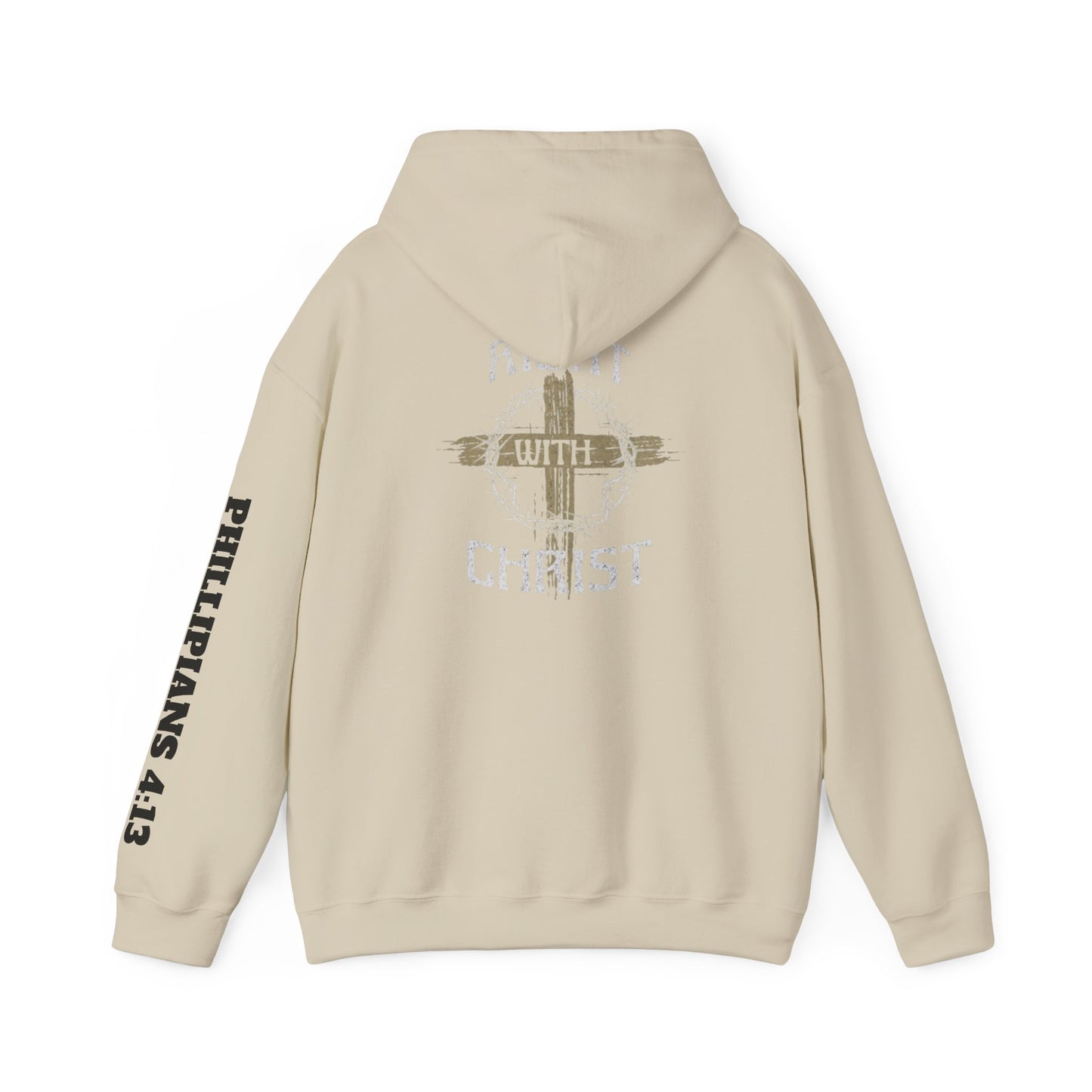 Christian Unisex Hoodie - Right with Christ Design