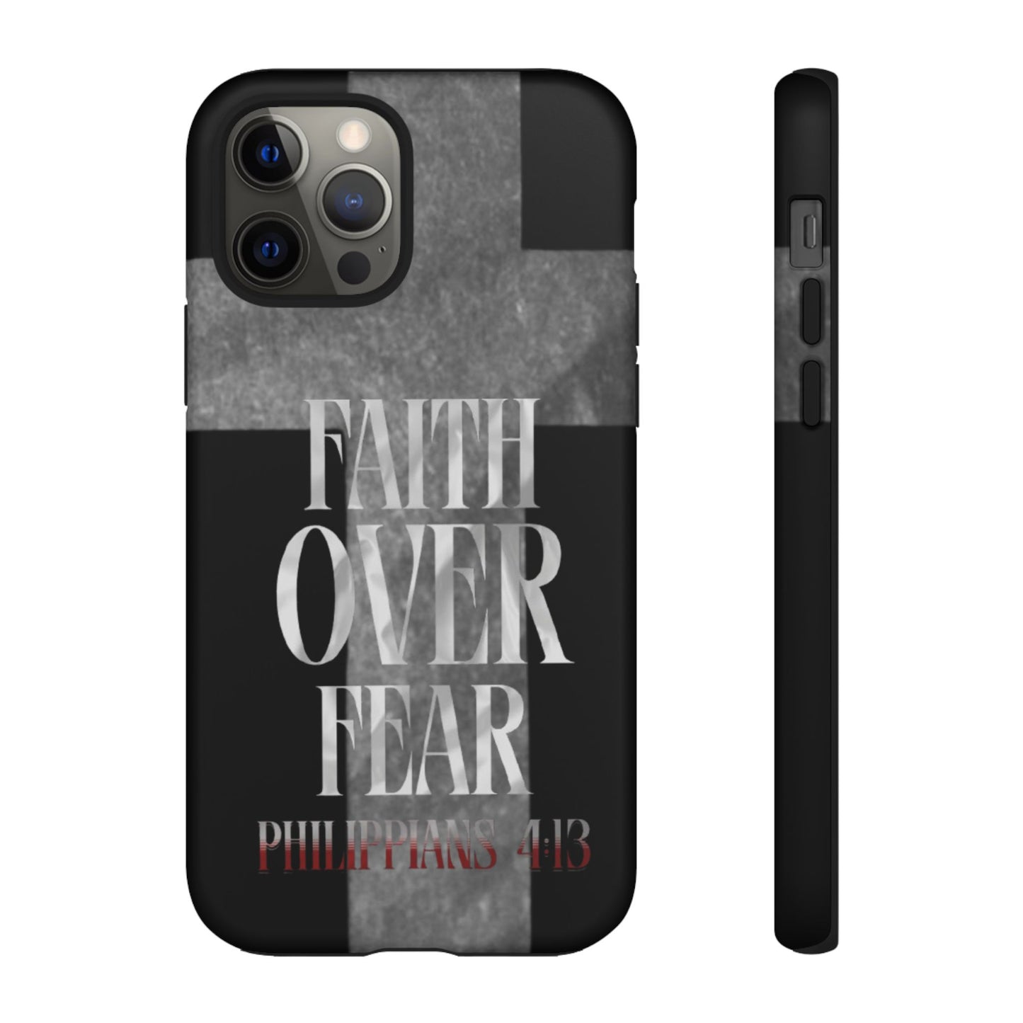 Phone Case - Faith Over Fear - Black