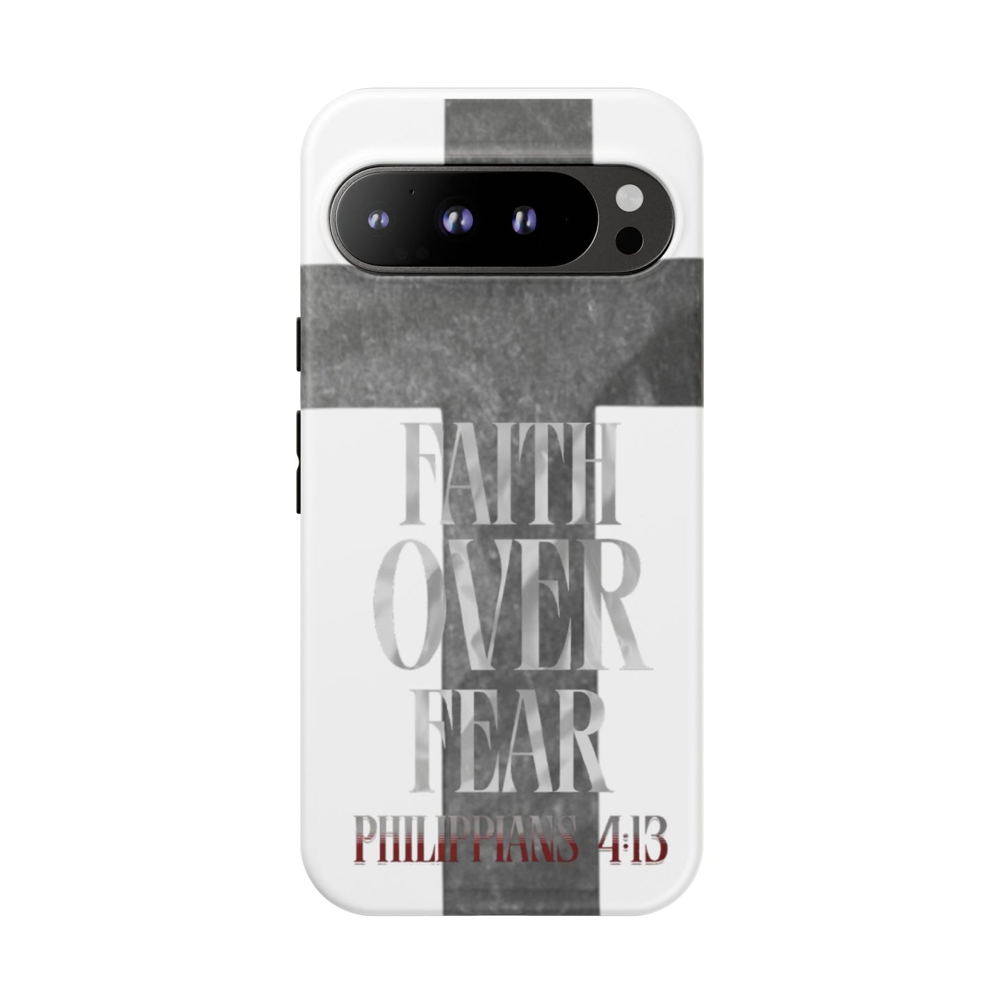 Phone Case - Faith Over Fear - White