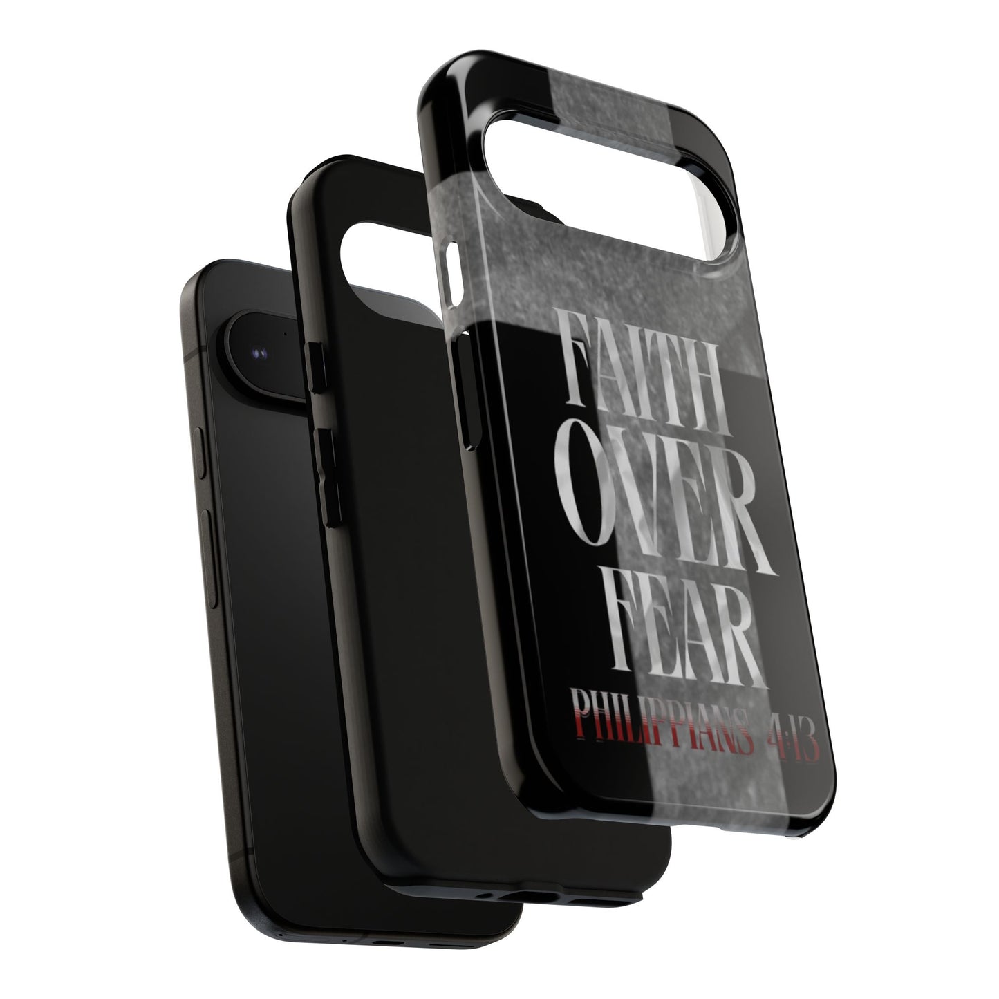 Phone Case - Faith Over Fear - Black