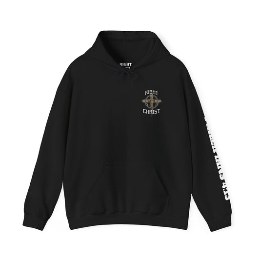 Christian Unisex Hoodie - Right with Christ Design