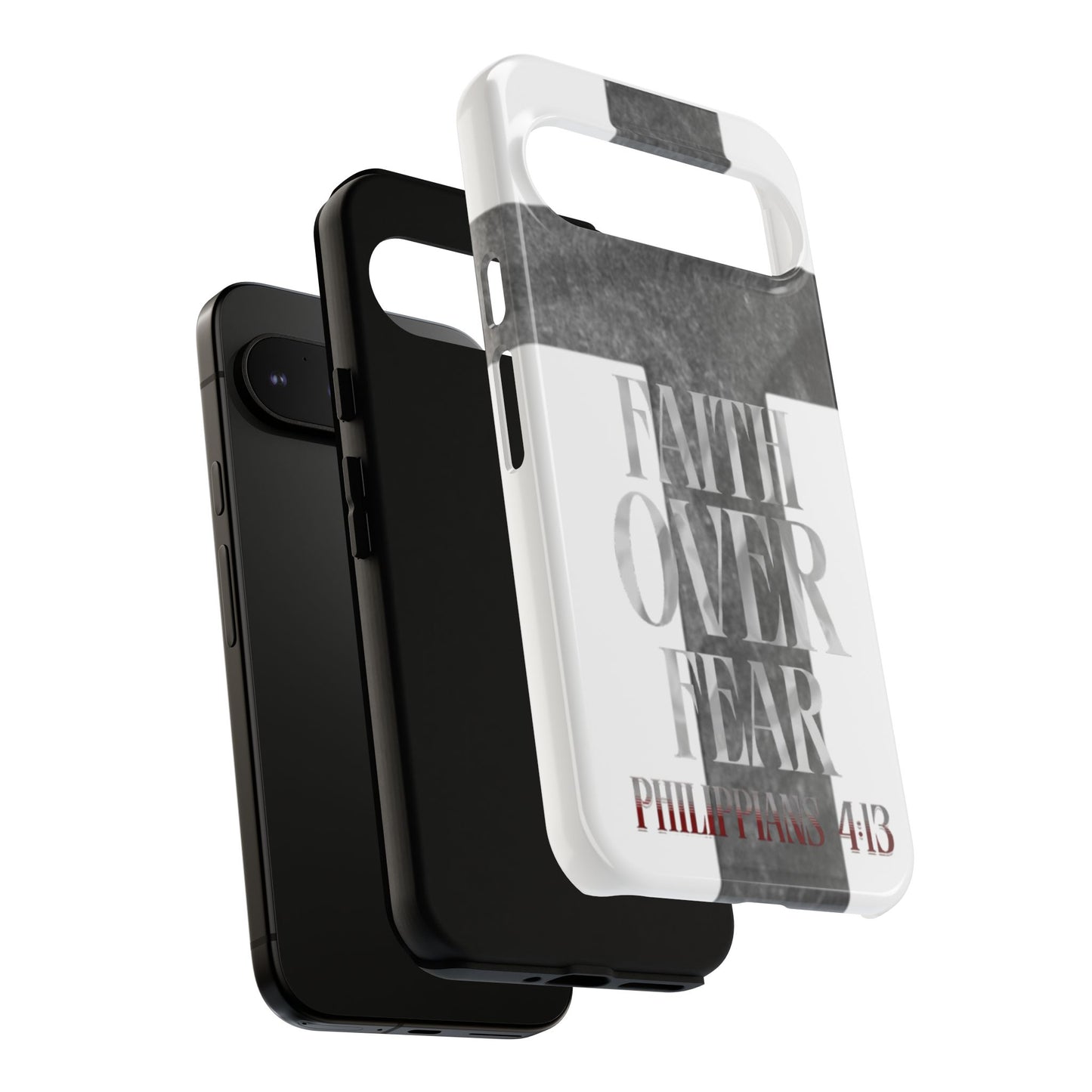 Phone Case - Faith Over Fear - White