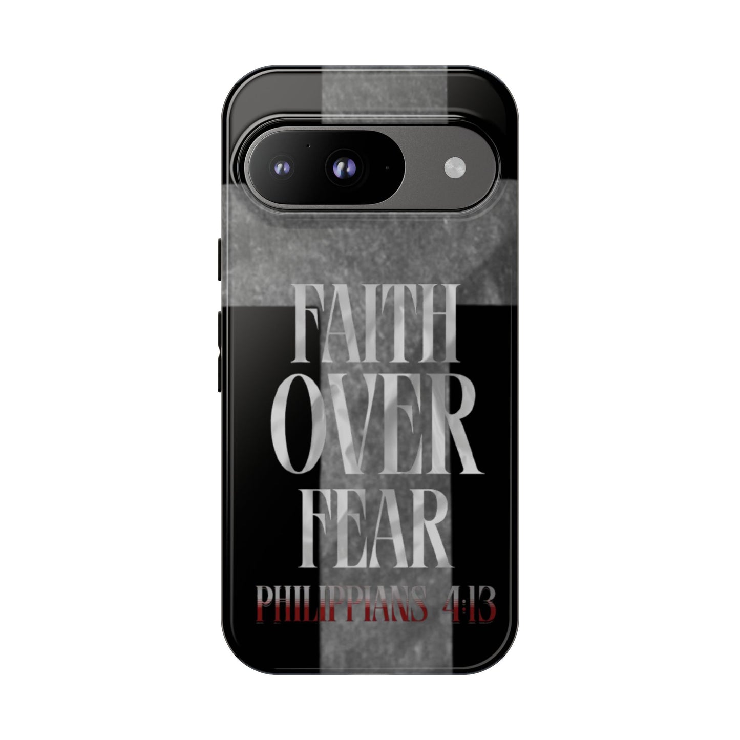 Phone Case - Faith Over Fear - Black
