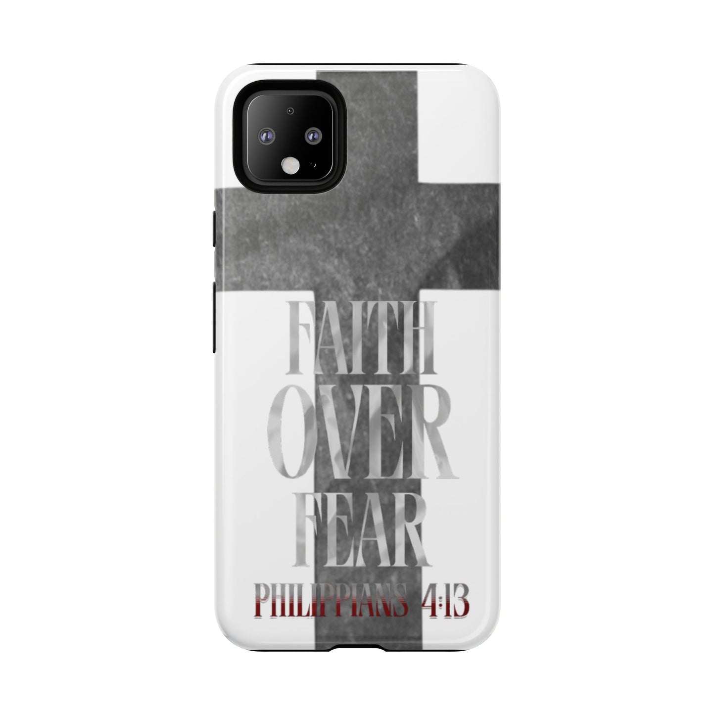 Phone Case - Faith Over Fear - White