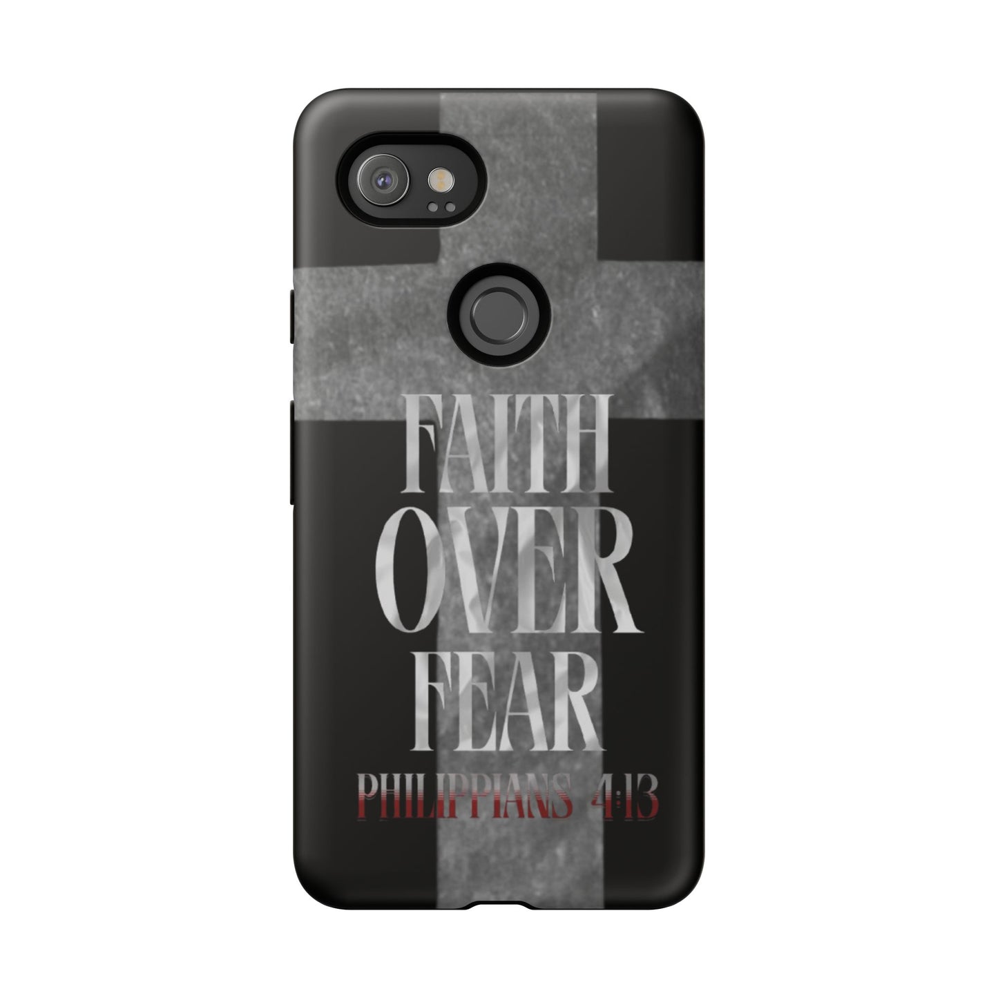 Phone Case - Faith Over Fear - Black