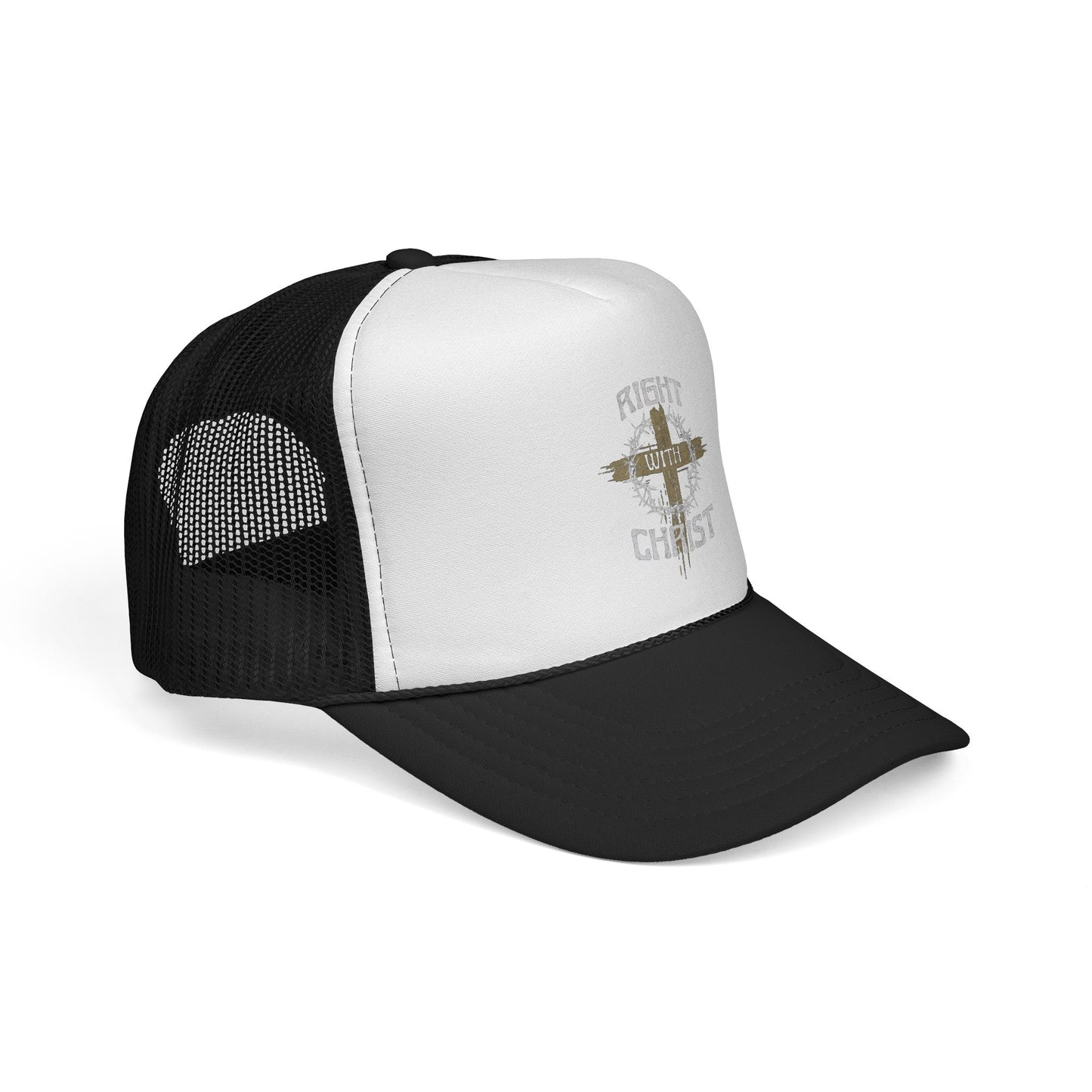 Right with Christ trucker cap