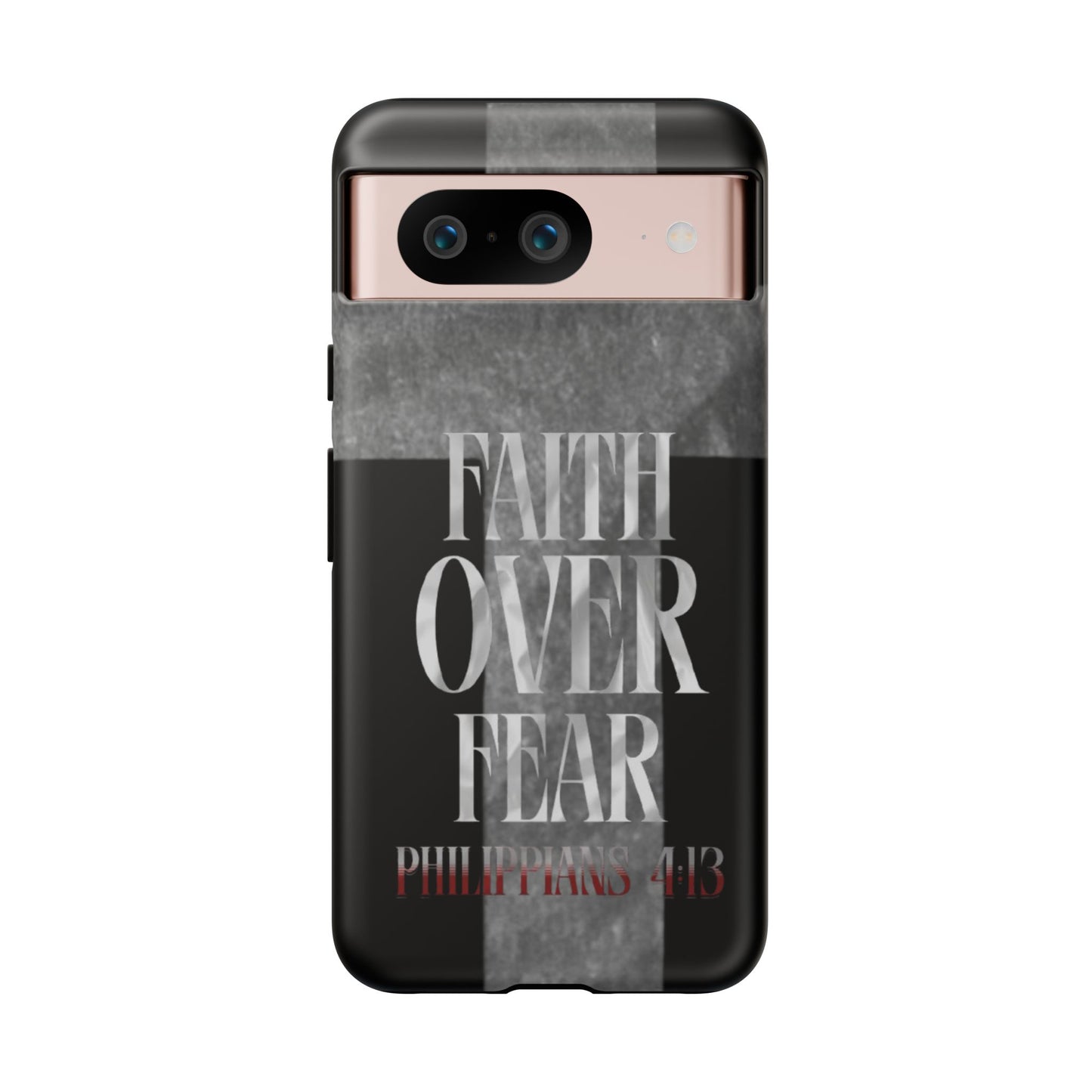 Phone Case - Faith Over Fear - Black
