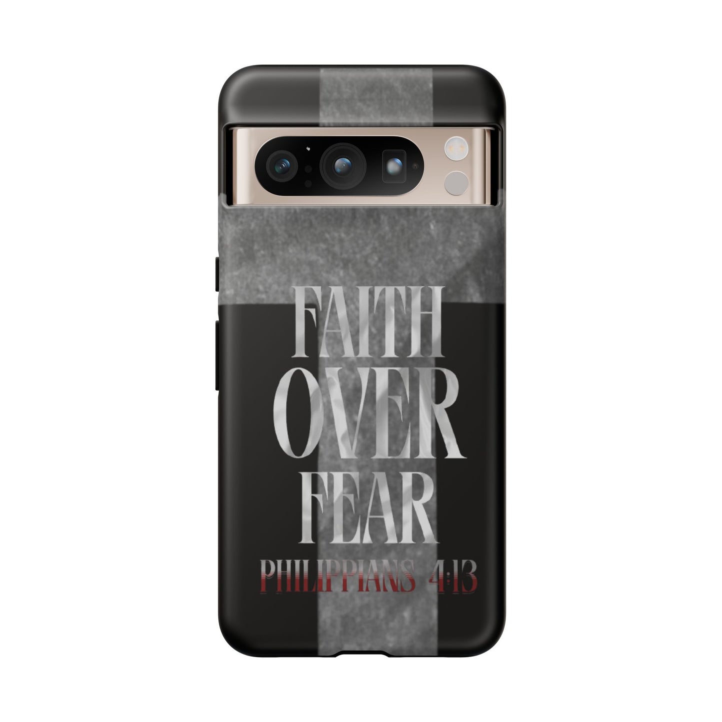 Phone Case - Faith Over Fear - Black