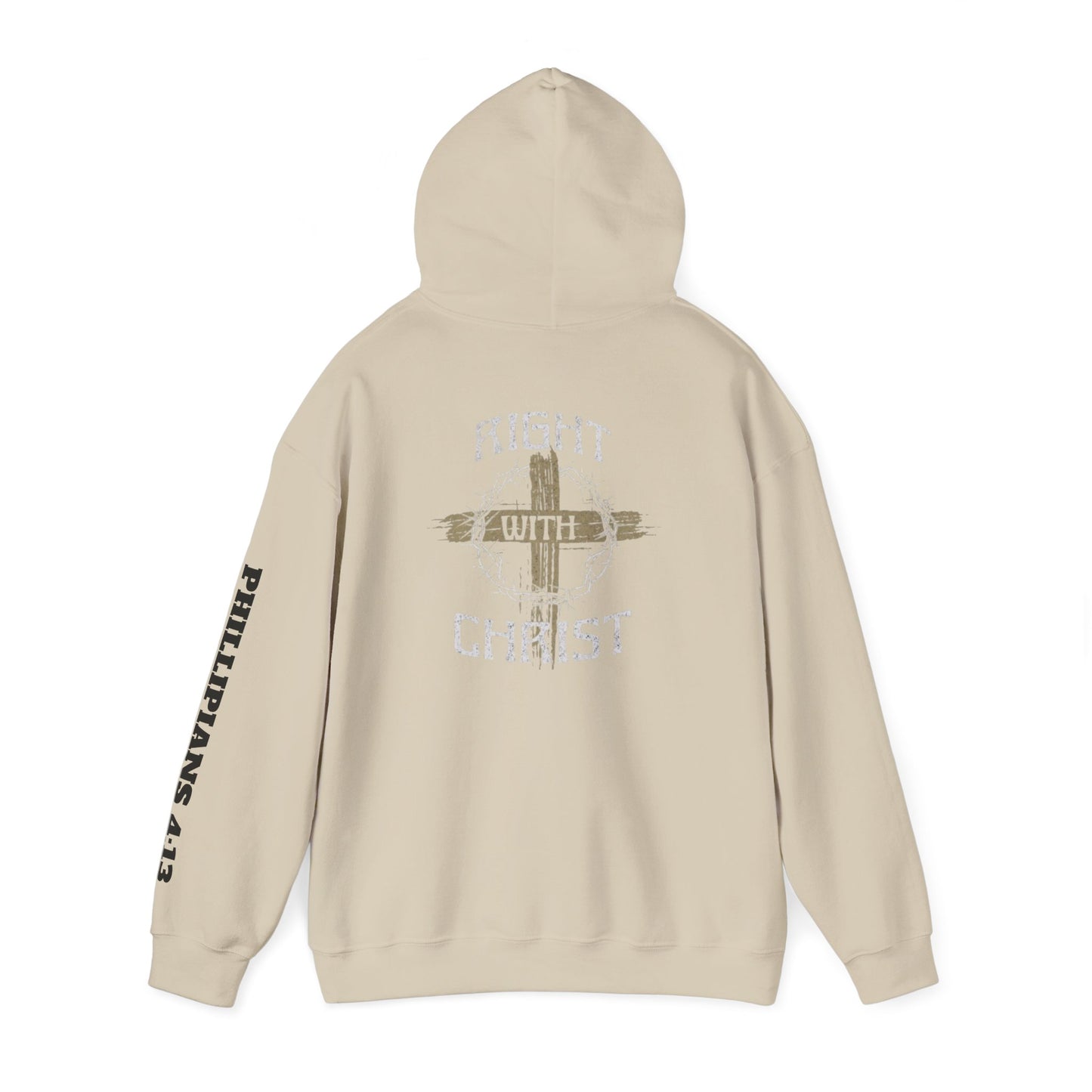 Christian Unisex Hoodie - Right with Christ Design