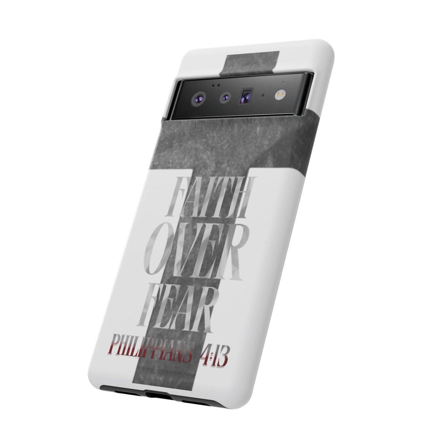 Phone Case - Faith Over Fear - White