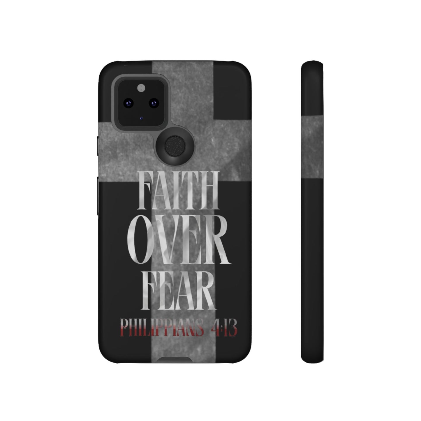 Phone Case - Faith Over Fear - Black