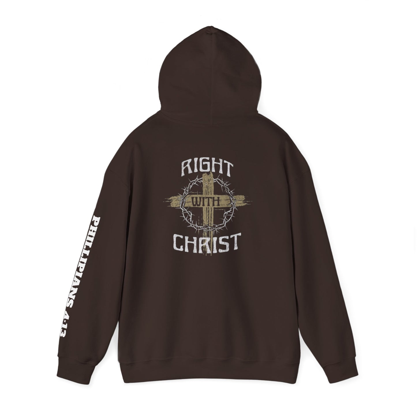 Christian Unisex Hoodie - Right with Christ Design