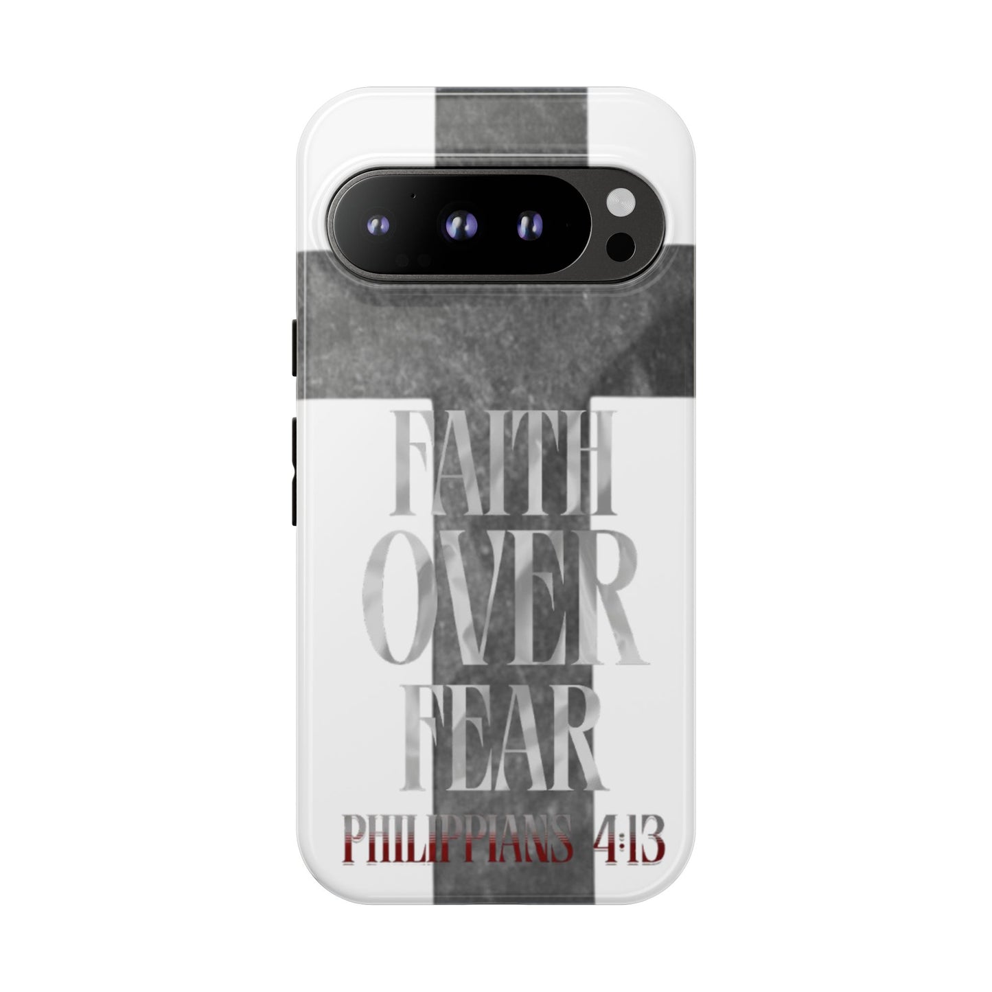 Phone Case - Faith Over Fear - White