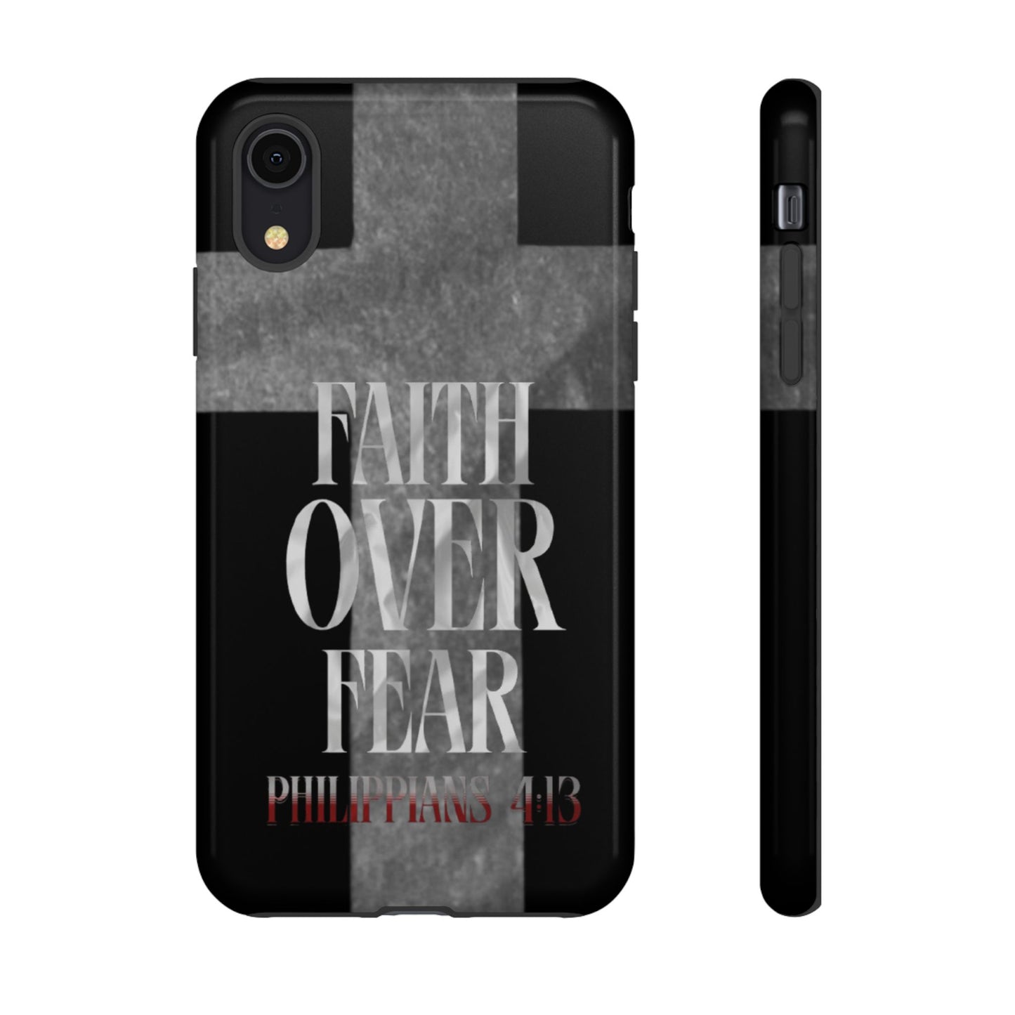 Phone Case - Faith Over Fear - Black