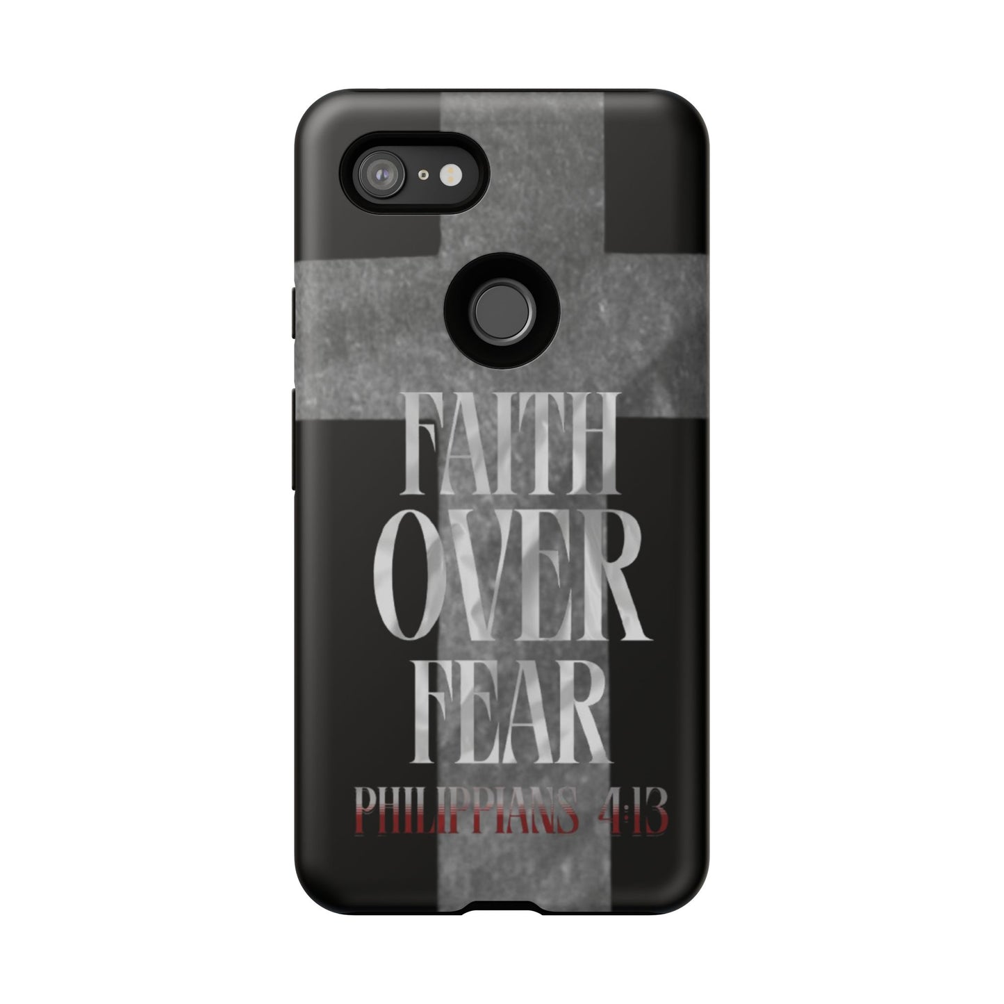 Phone Case - Faith Over Fear - Black