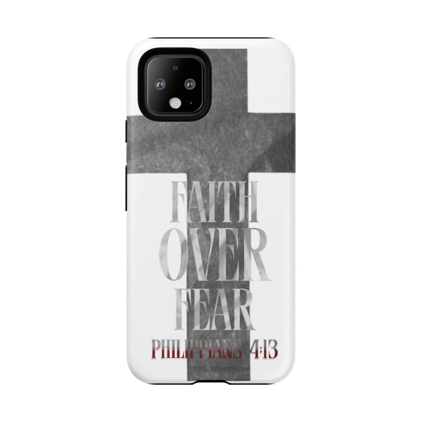 Phone Case - Faith Over Fear - White