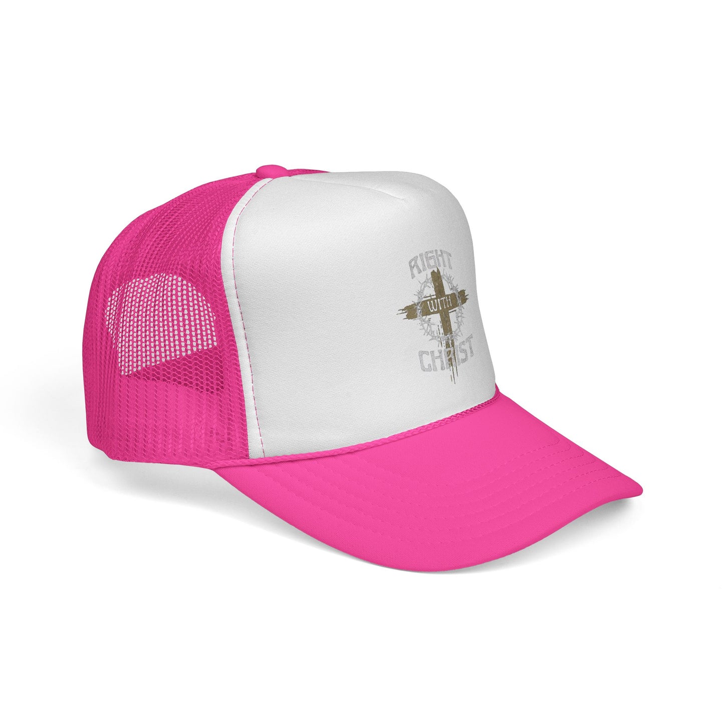 Right with Christ trucker cap