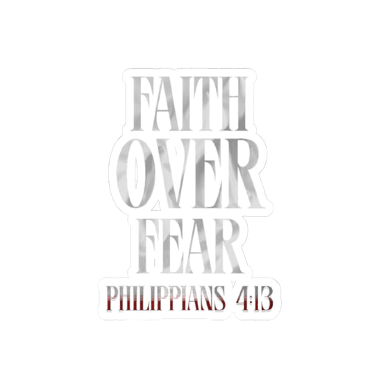 Faith over Fear Stickers