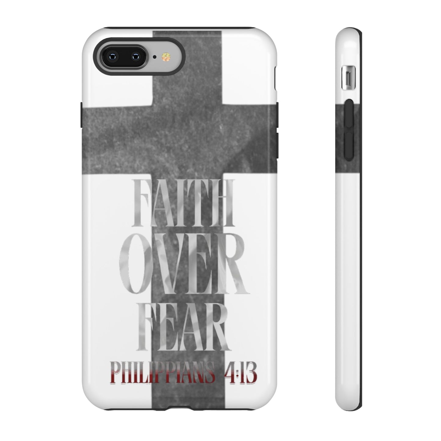 Phone Case - Faith Over Fear - White
