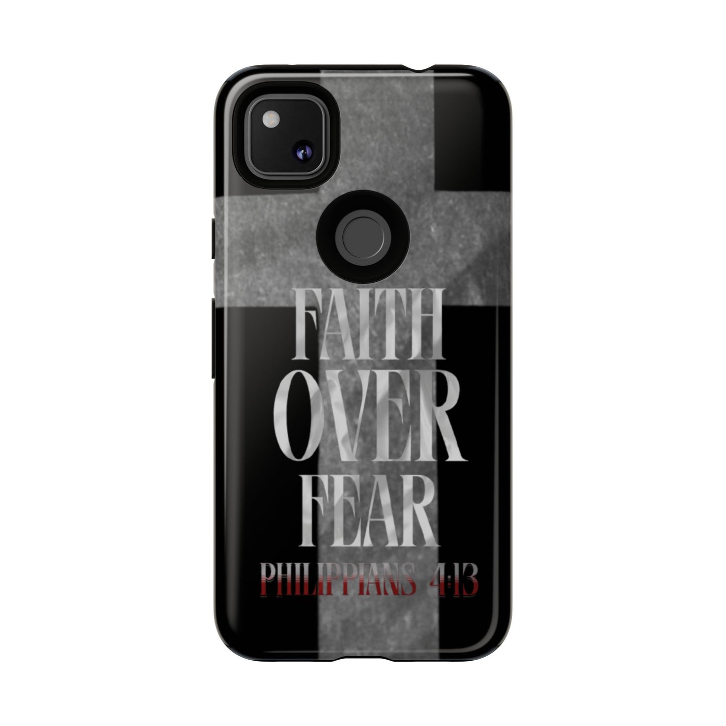 Phone Case - Faith Over Fear - Black