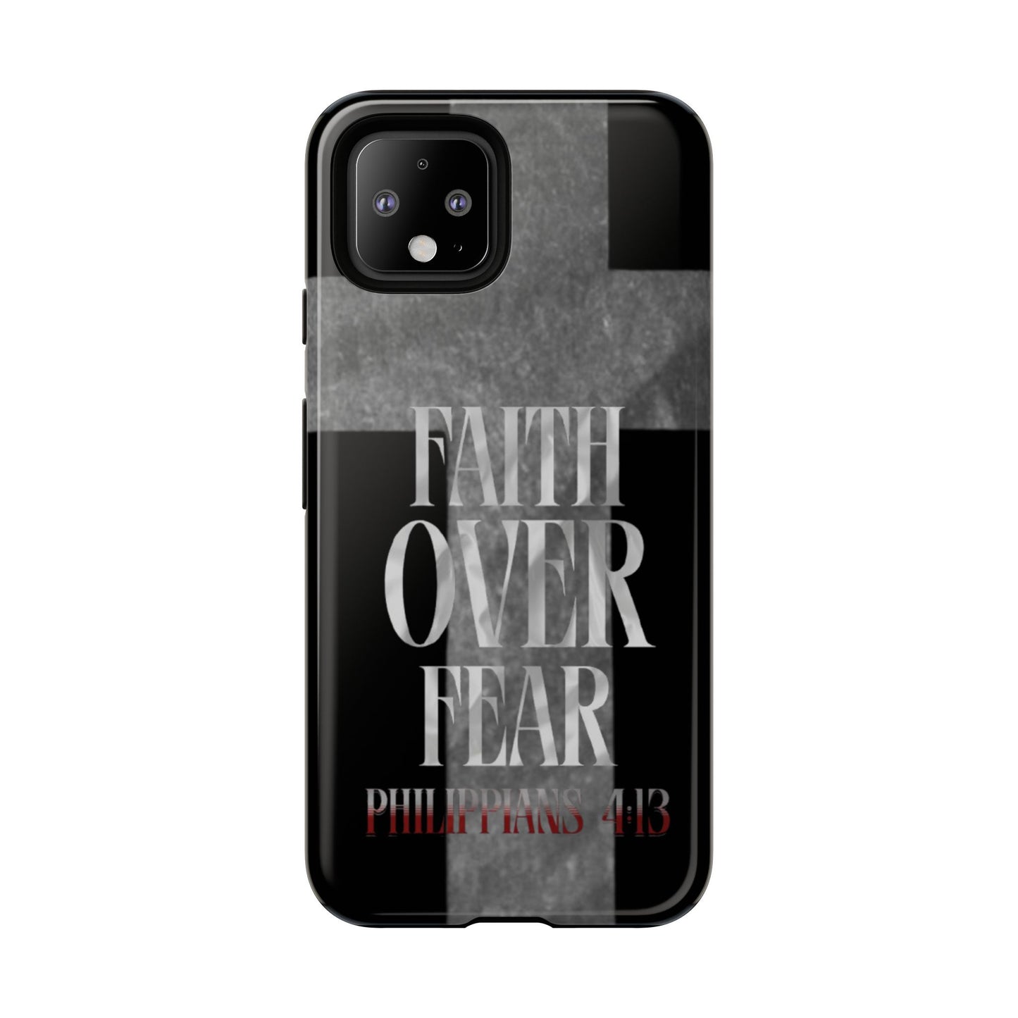Phone Case - Faith Over Fear - Black