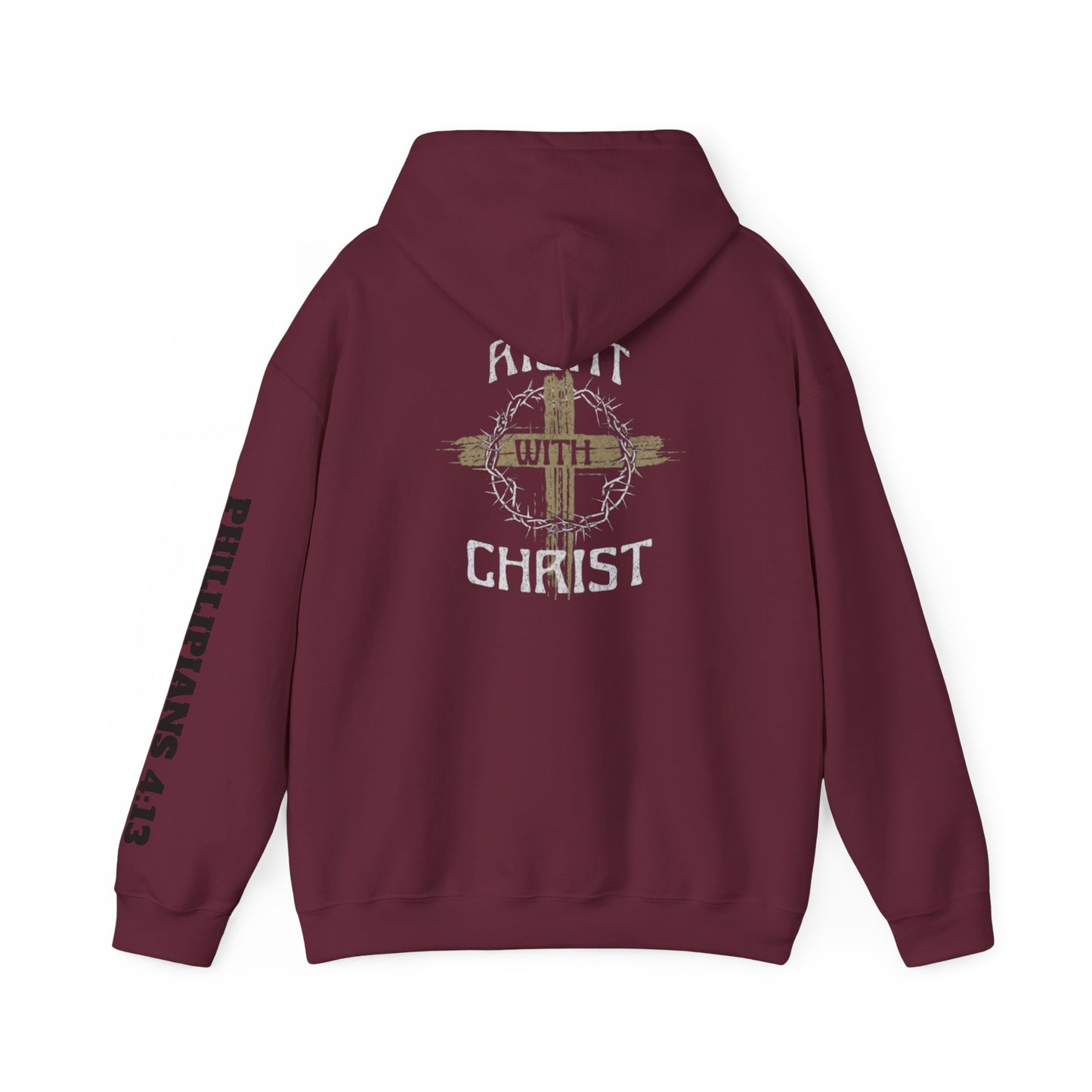 Christian Unisex Hoodie - Right with Christ Design