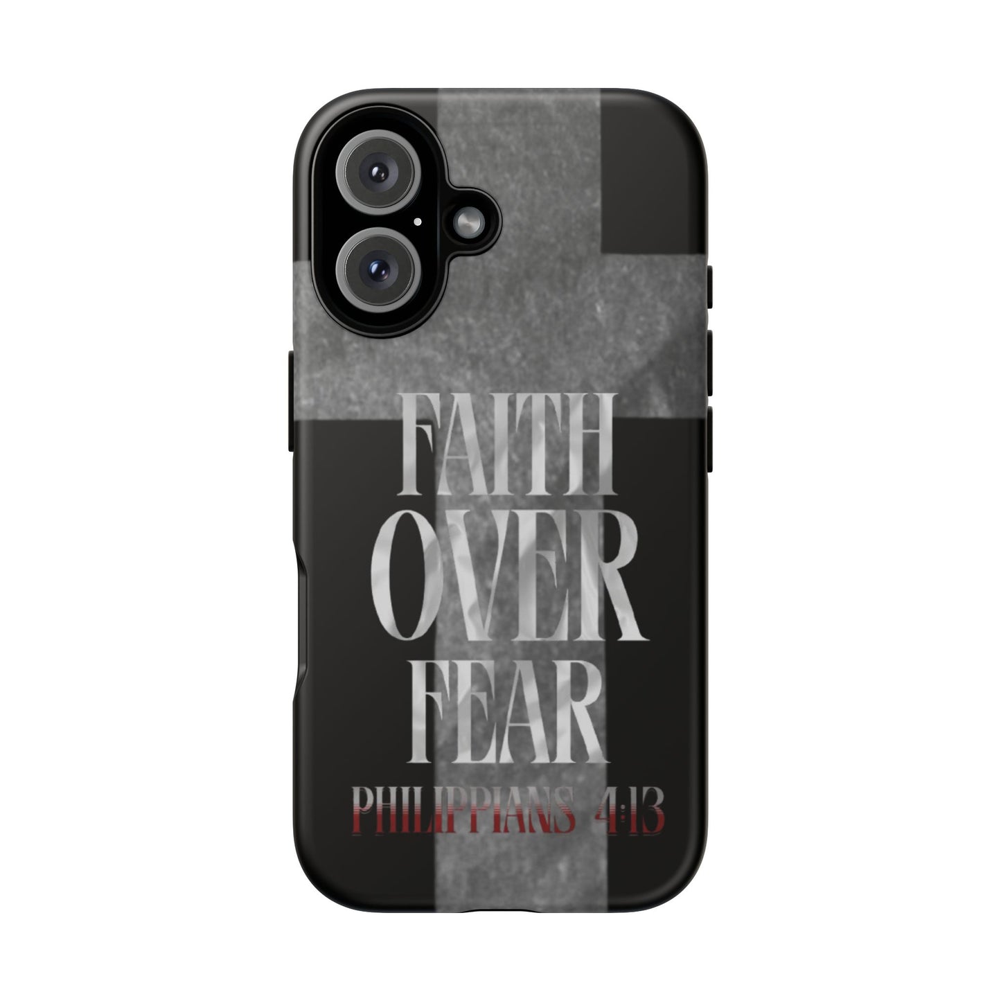 Phone Case - Faith Over Fear - Black