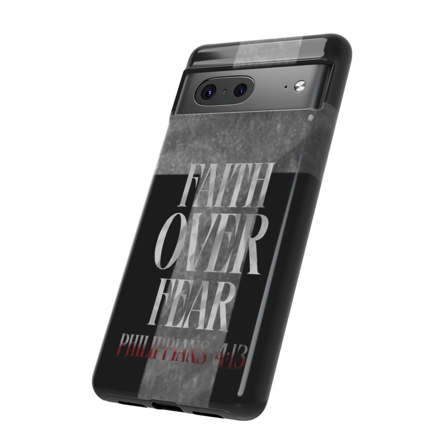 Phone Case - Faith Over Fear - Black