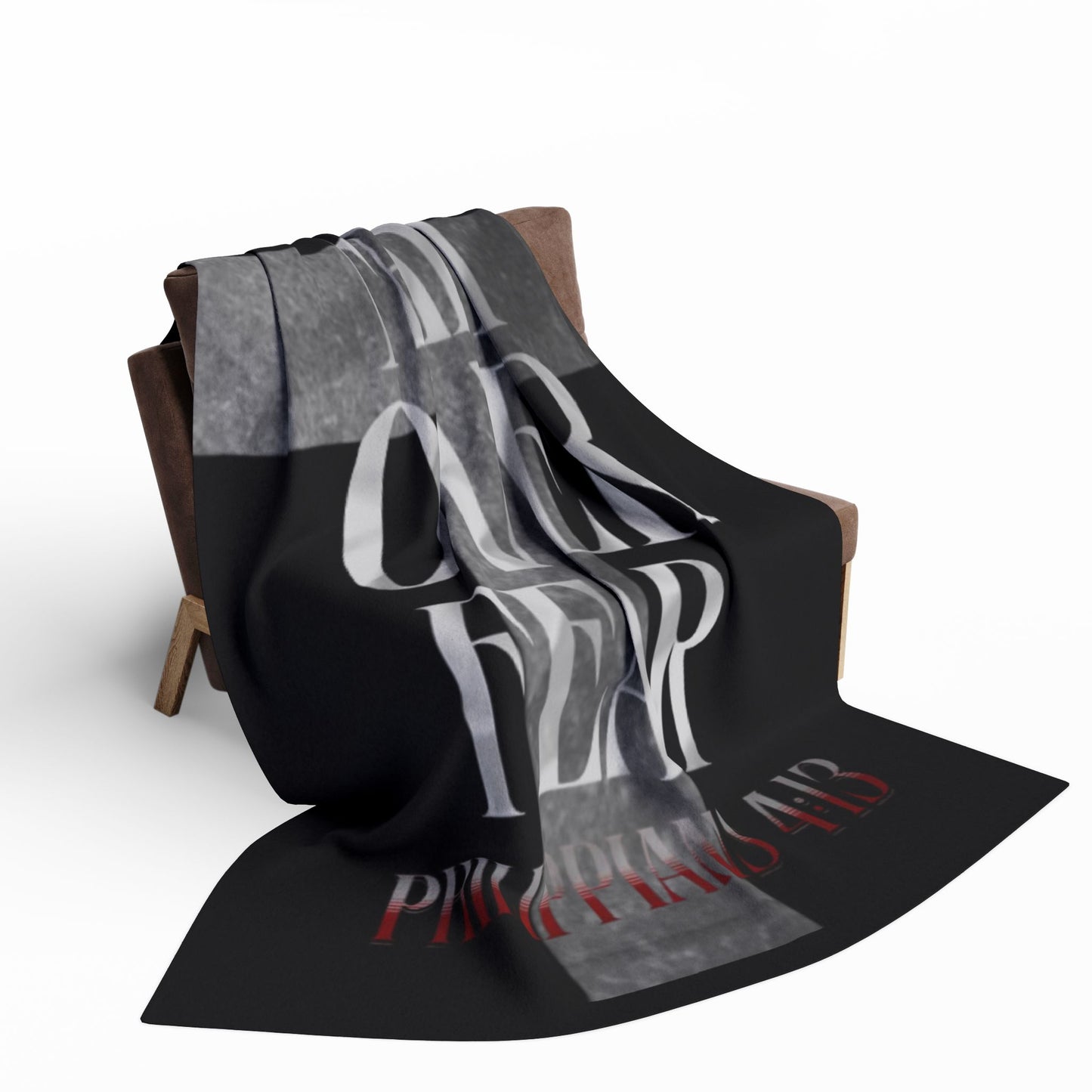 Faith Over Fear Fleece Blanket