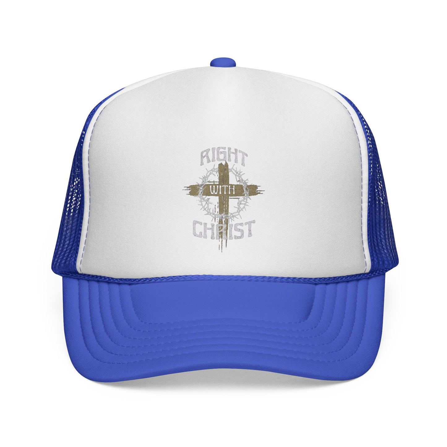 Right with Christ trucker cap