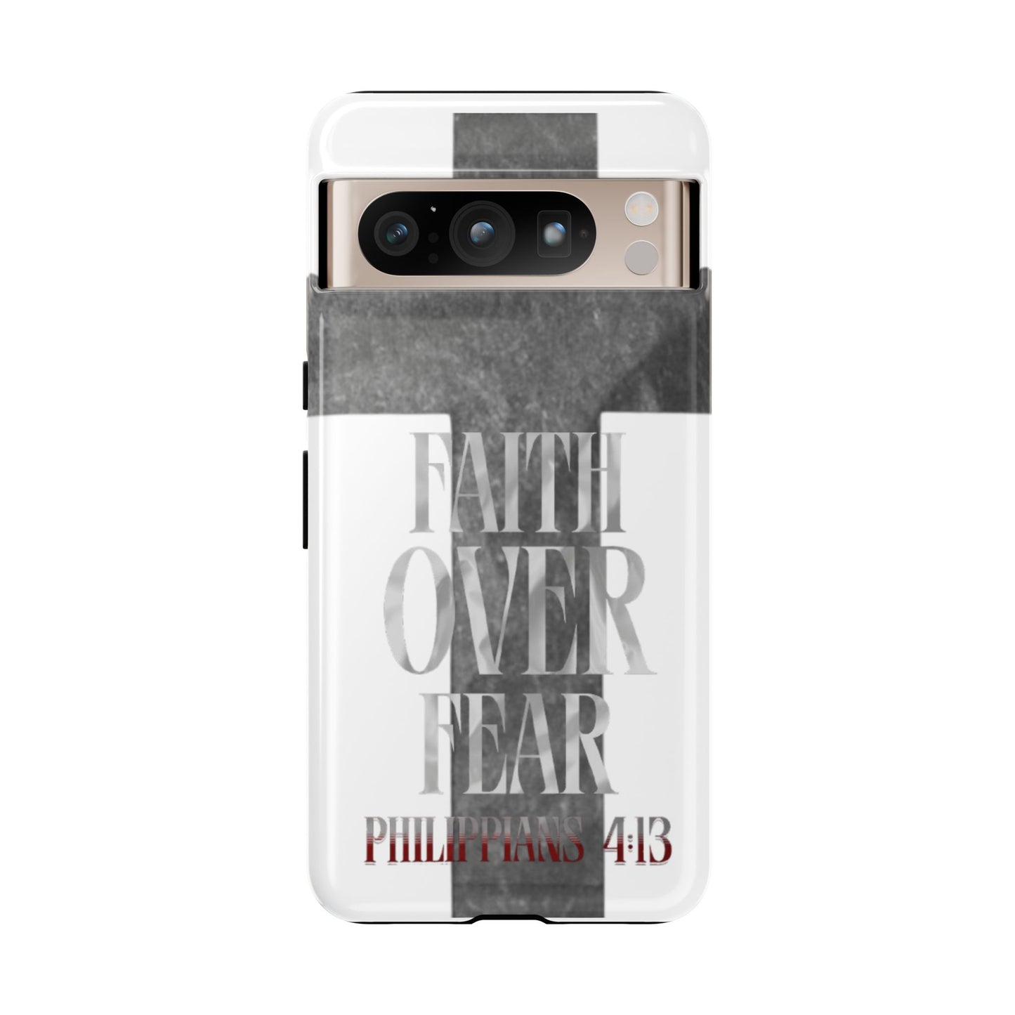 Phone Case - Faith Over Fear - White