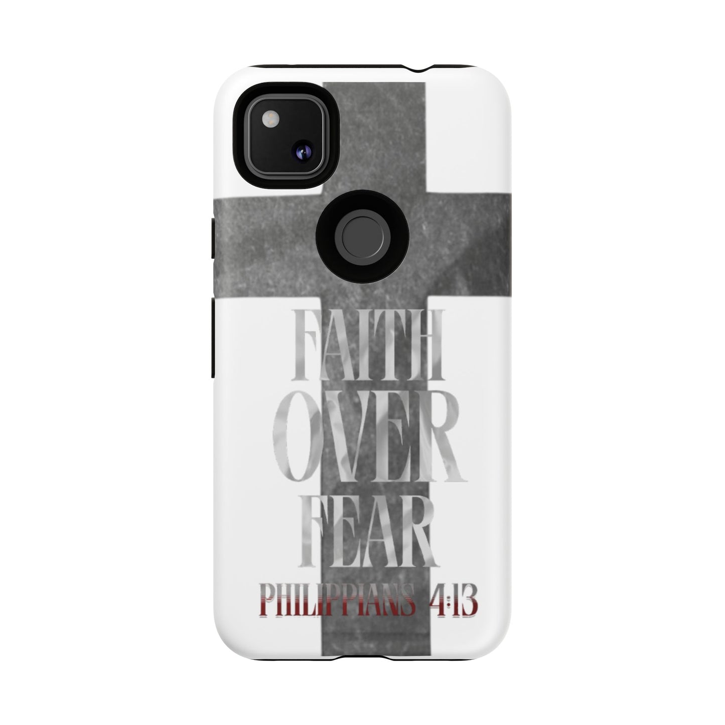 Phone Case - Faith Over Fear - White