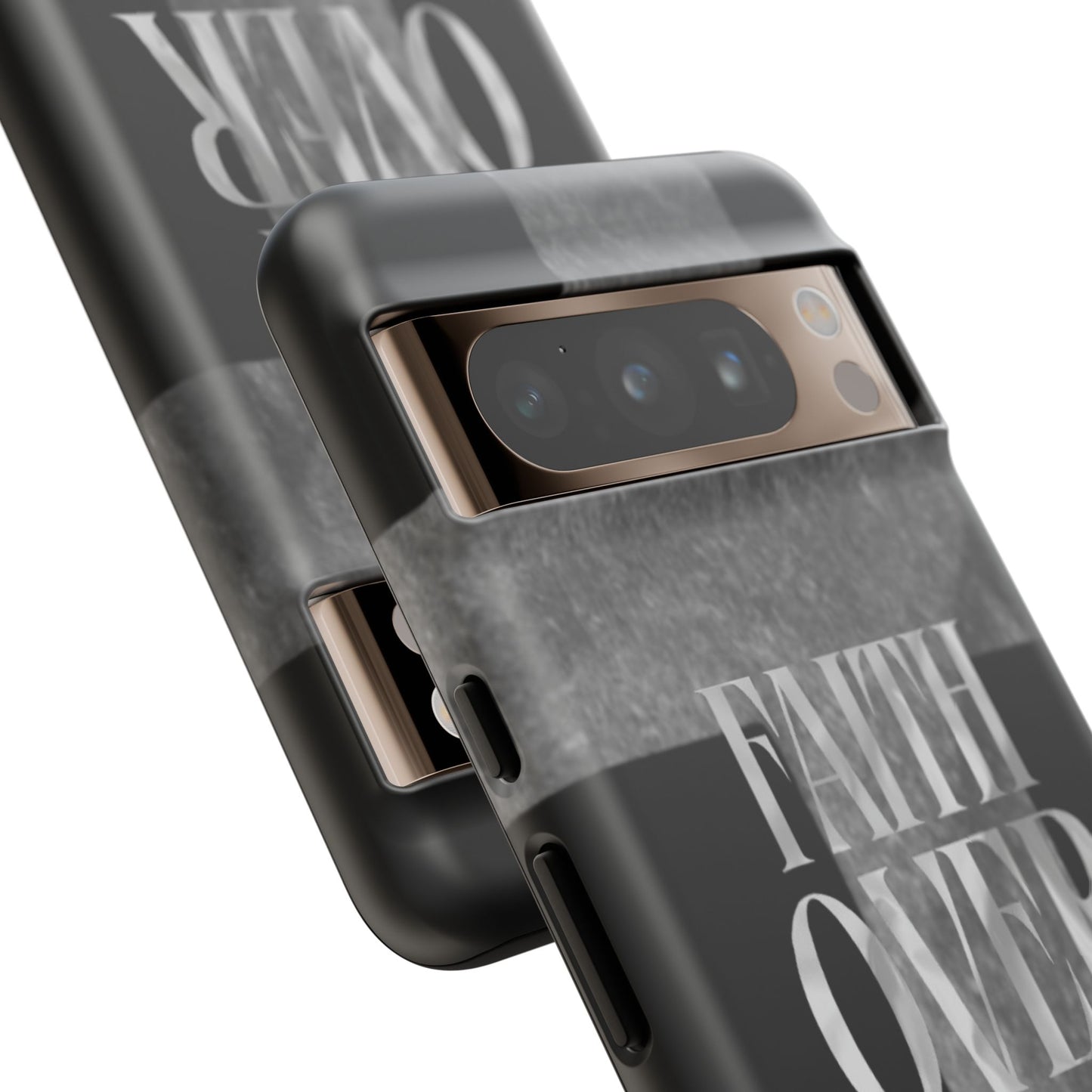 Phone Case - Faith Over Fear - Black