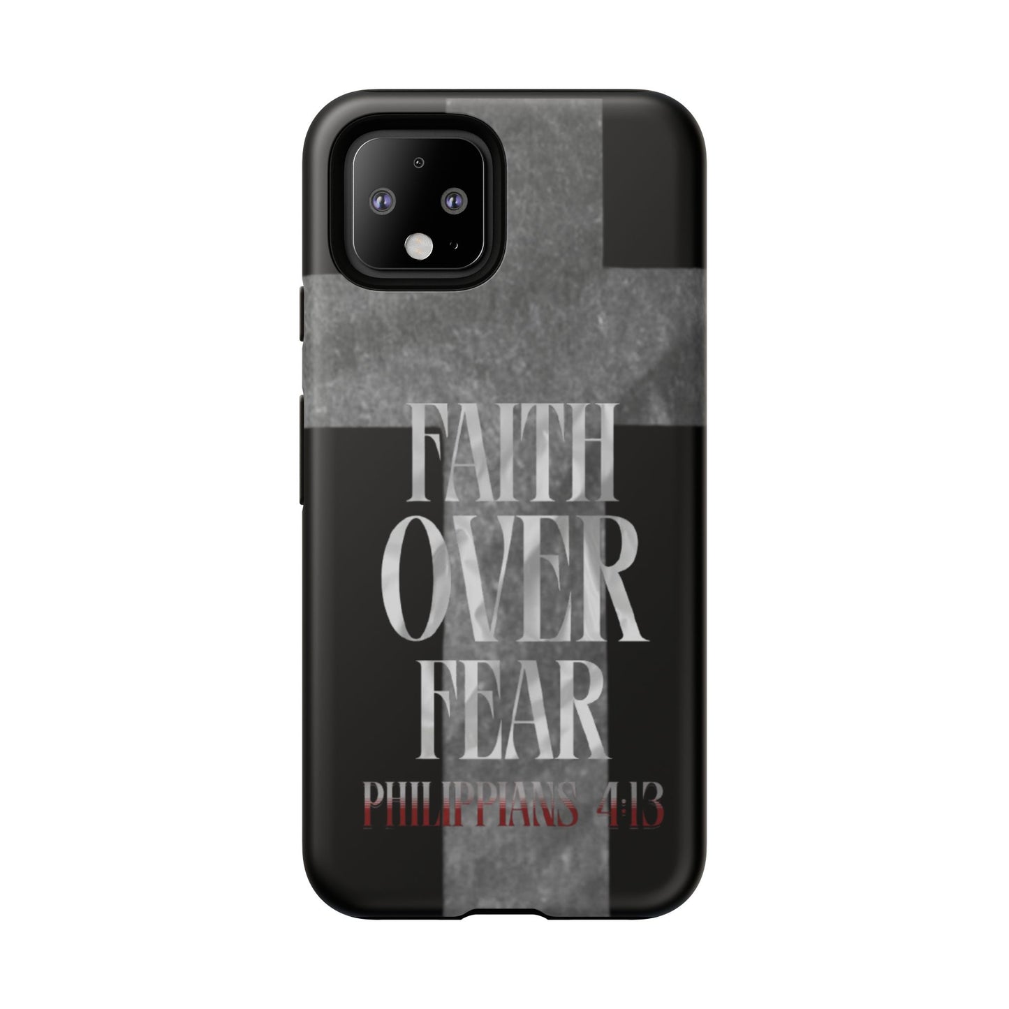 Phone Case - Faith Over Fear - Black