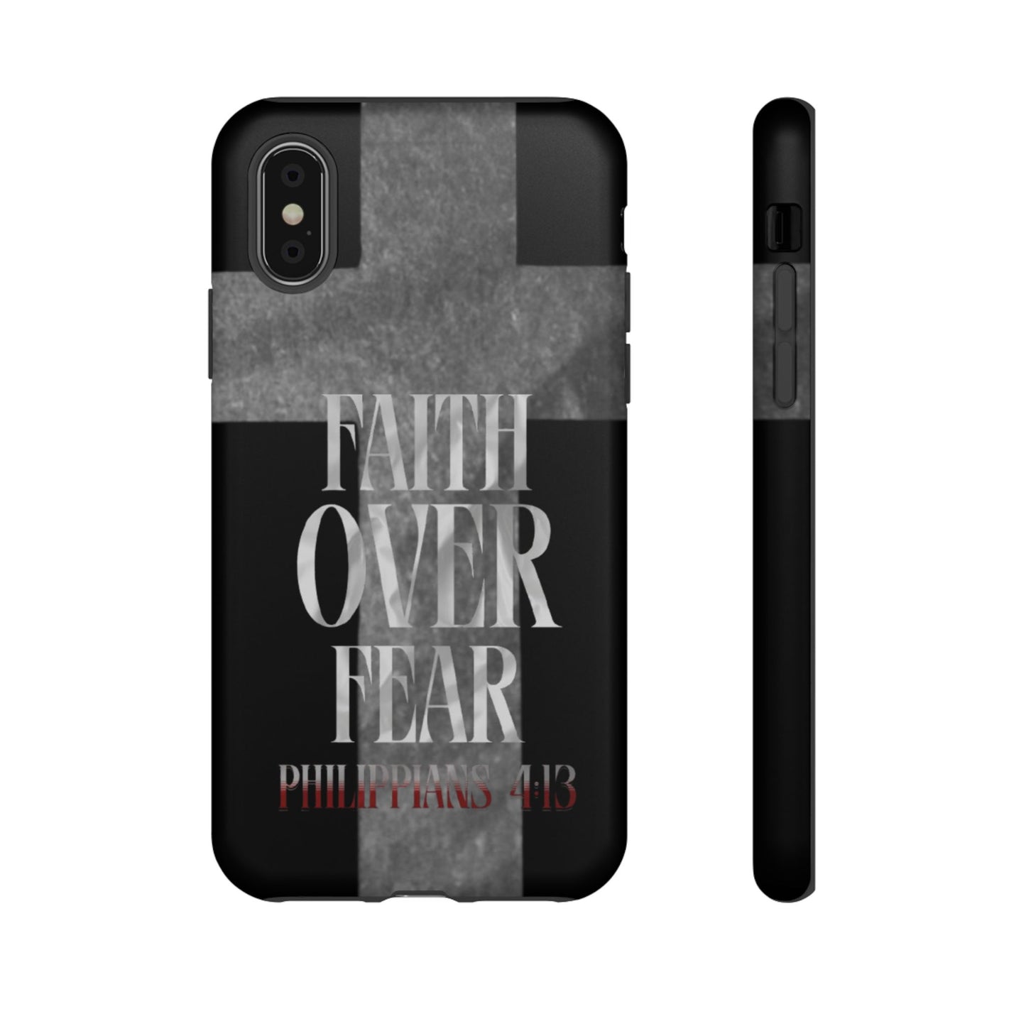 Phone Case - Faith Over Fear - Black