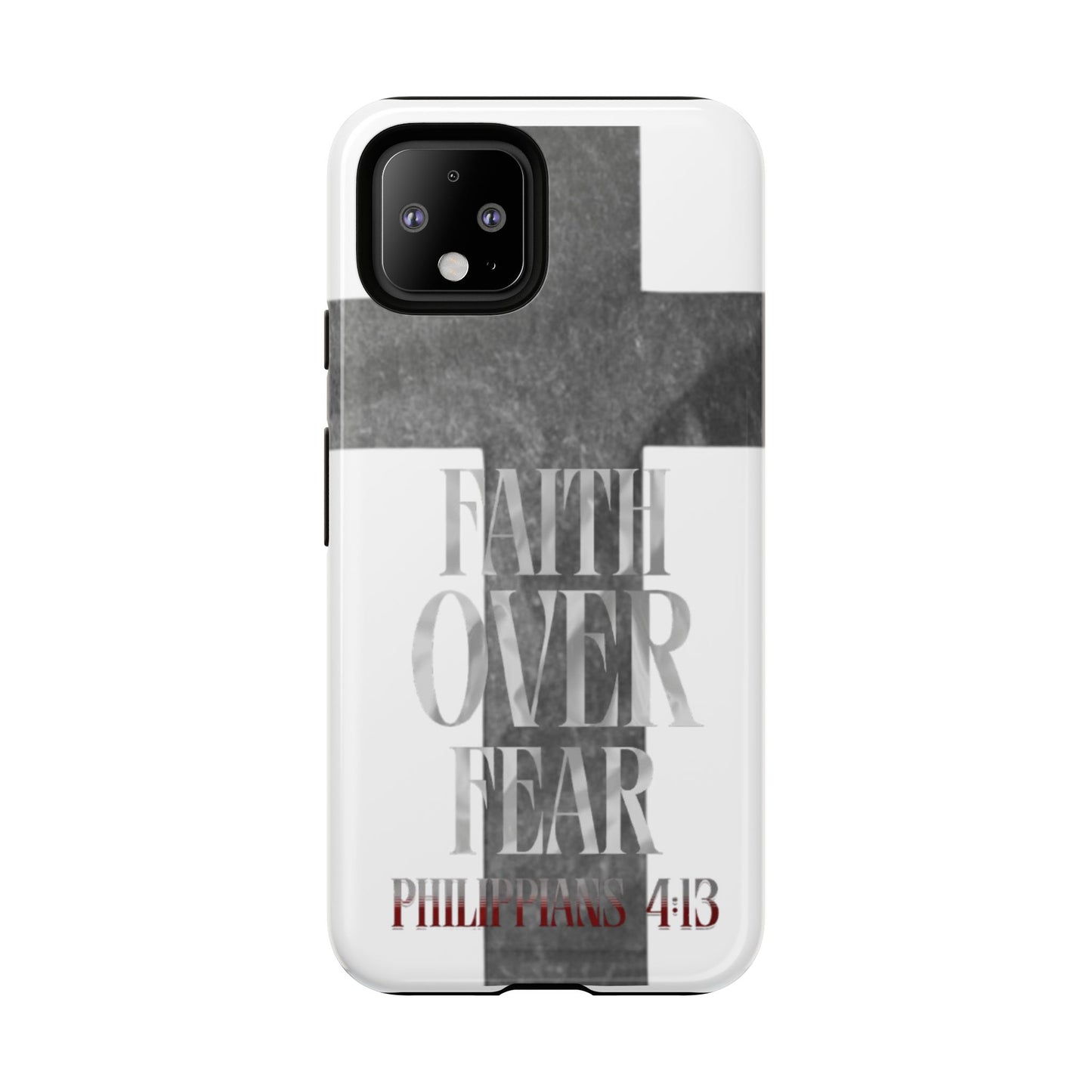 Phone Case - Faith Over Fear - White