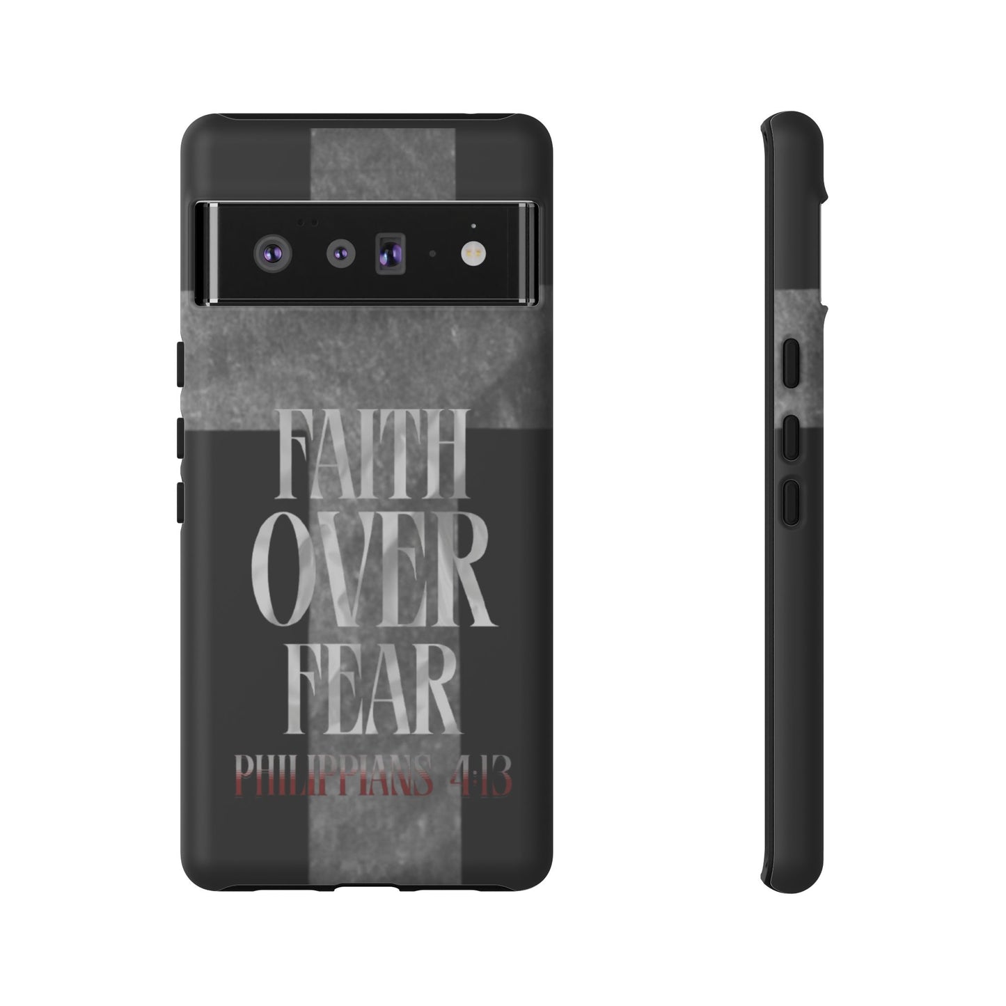 Phone Case - Faith Over Fear - Black
