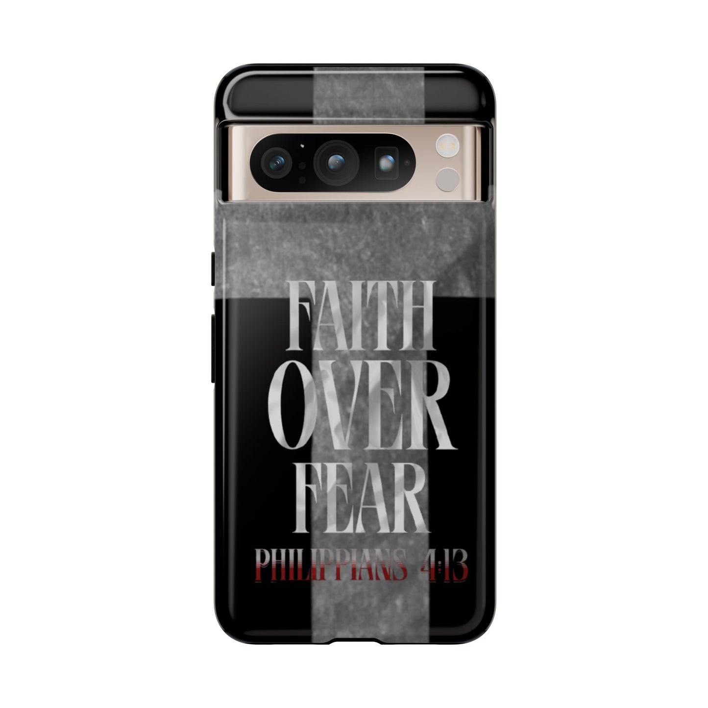 Phone Case - Faith Over Fear - Black