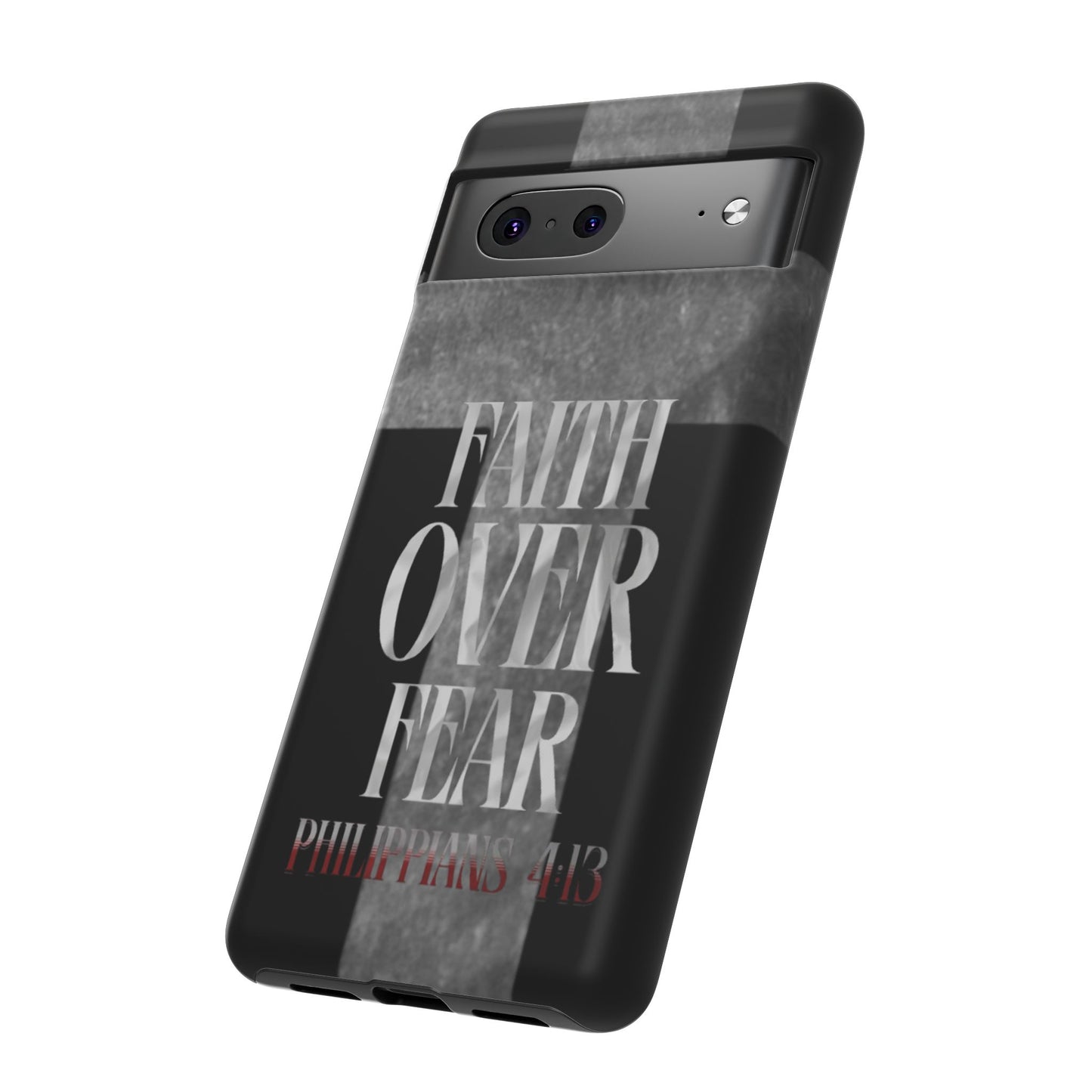Phone Case - Faith Over Fear - Black